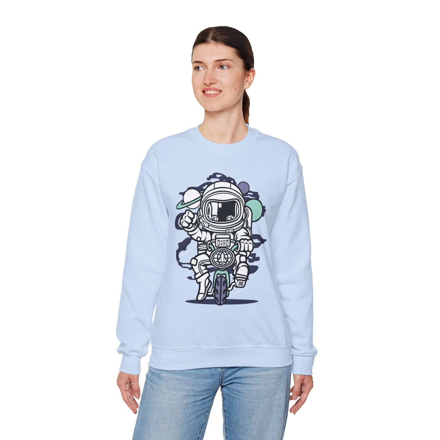 Space Shuttle Sweatshirt, Cosmic Sweatshirt, Astronaut Sweatshirt, Space Cosmic Sweatshirt
