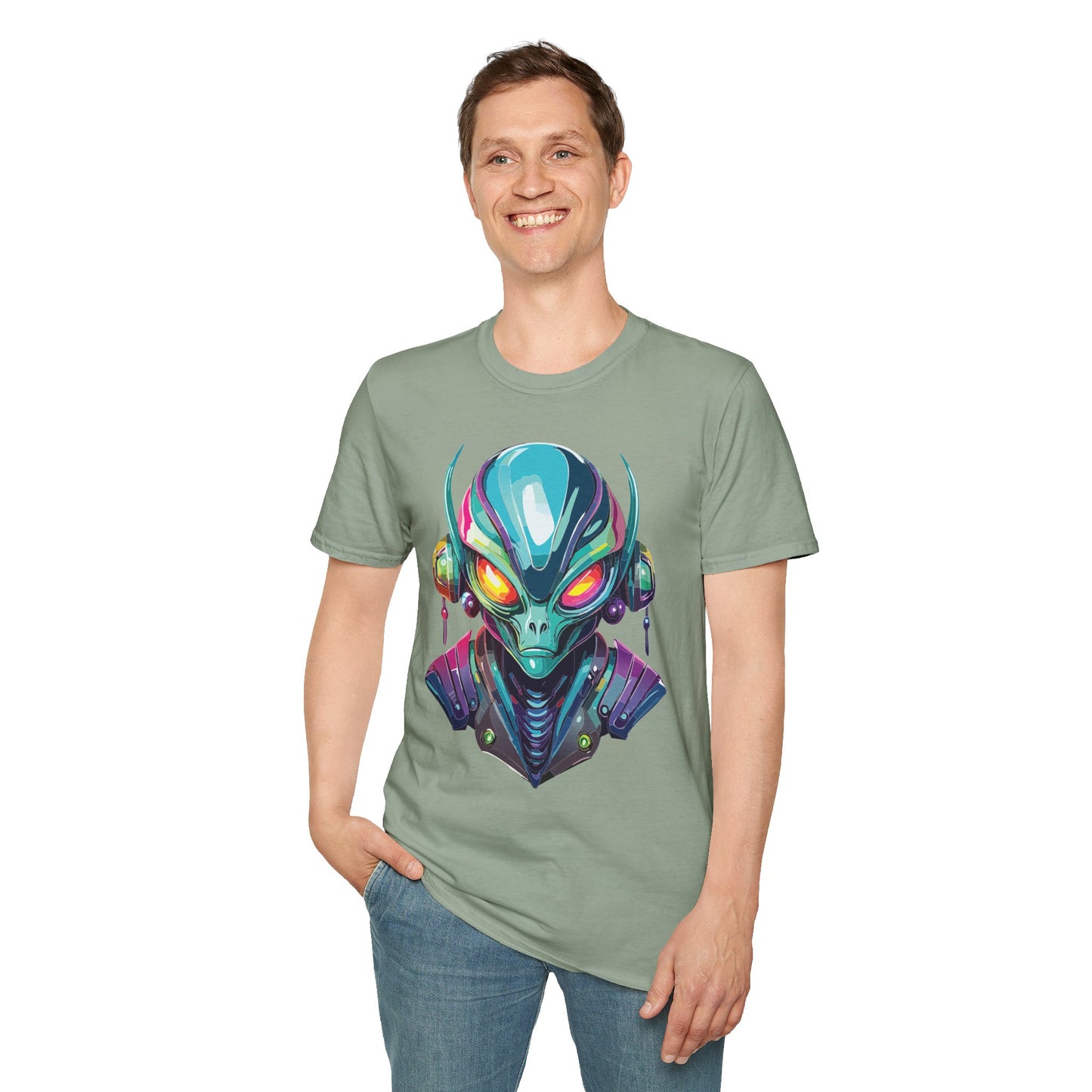 Alien T Shirt, Cosmos Shirt, Shirt with Aliens, Cosmo Shirts
