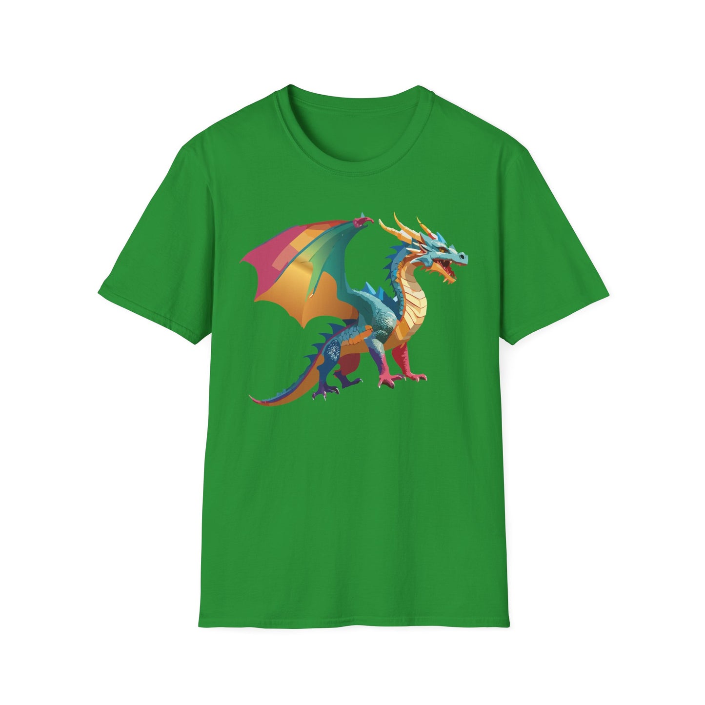Dragon T Shirt, Dragon Shirt, Shirt with Animals, Animal Shirt