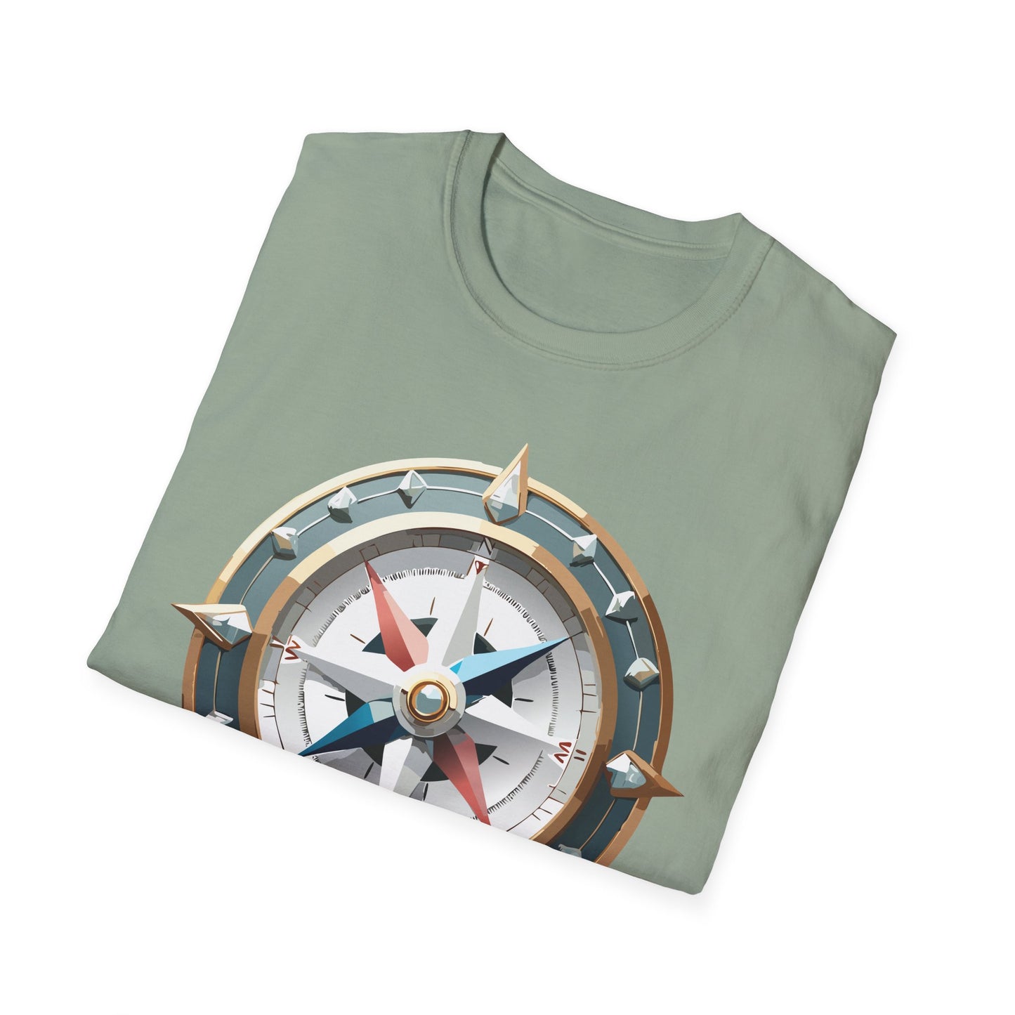 Compass T Shirt, Compass Shirt, Shirt with Compass, Navigator Shirt