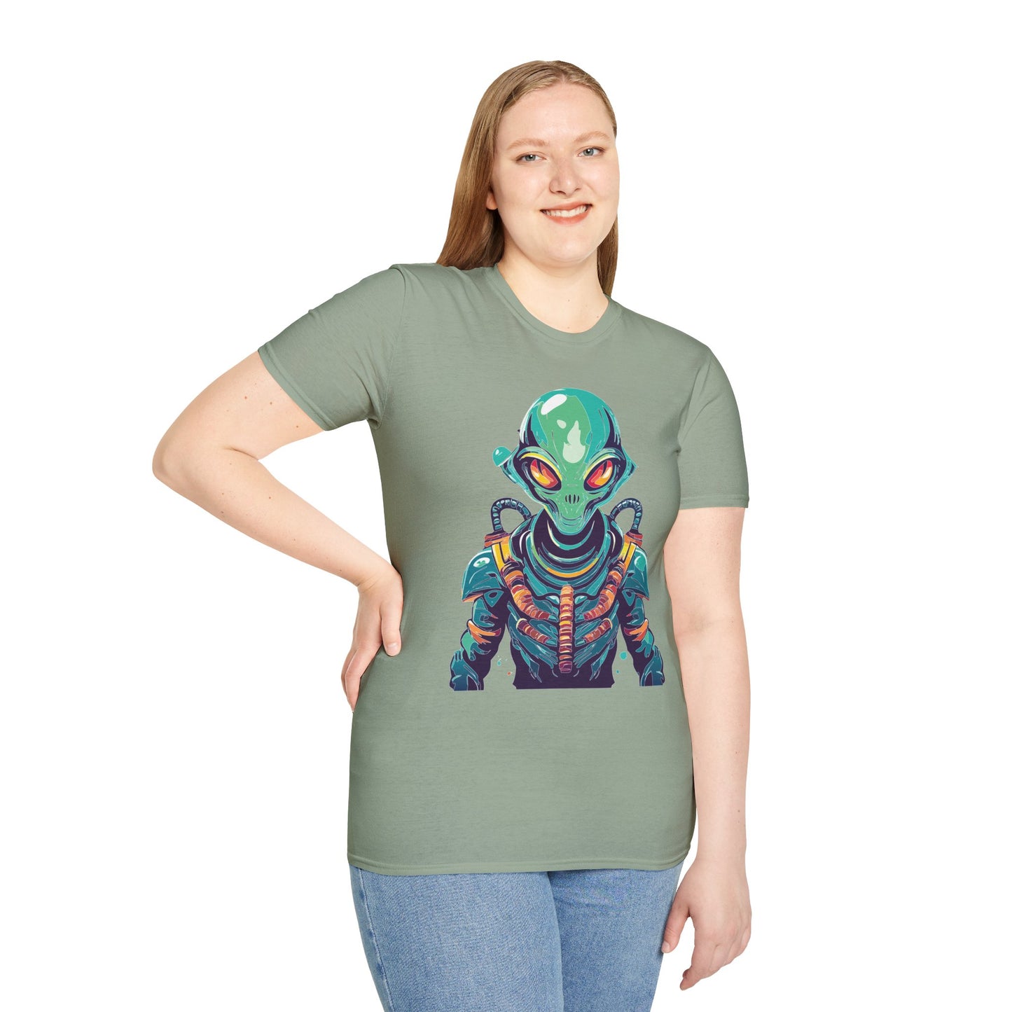 Alien T Shirt, Cosmos Shirt, Shirt with Aliens, Cosmo Shirts