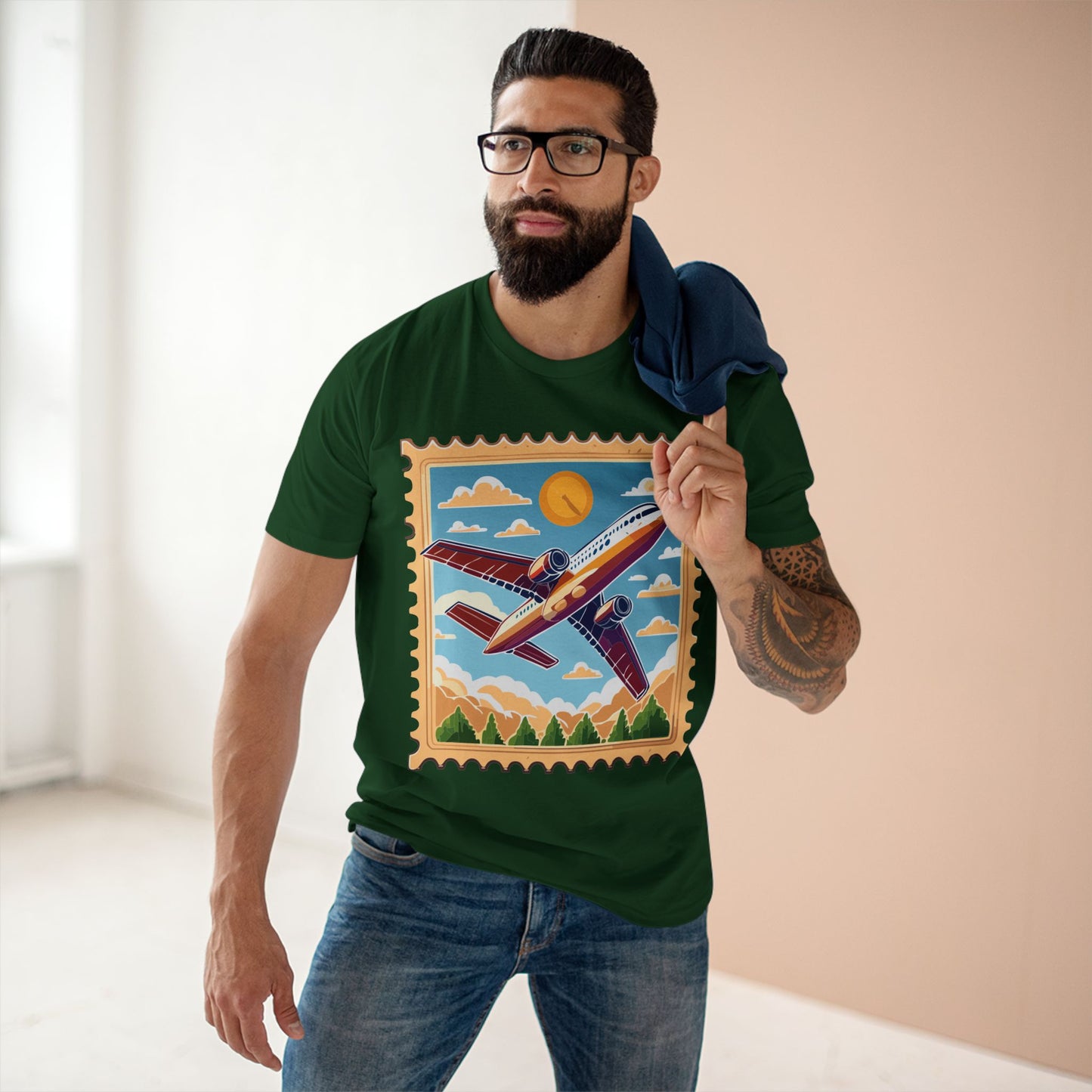 Stamp Shirt, Postage Stamp Shirt