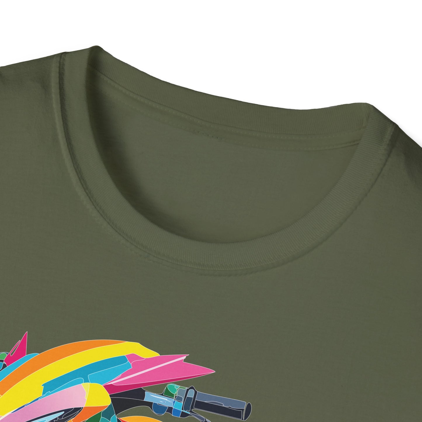 Bike T Shirt, Moto Shirt, Shirt with Motorcycle, MTB T Shirts