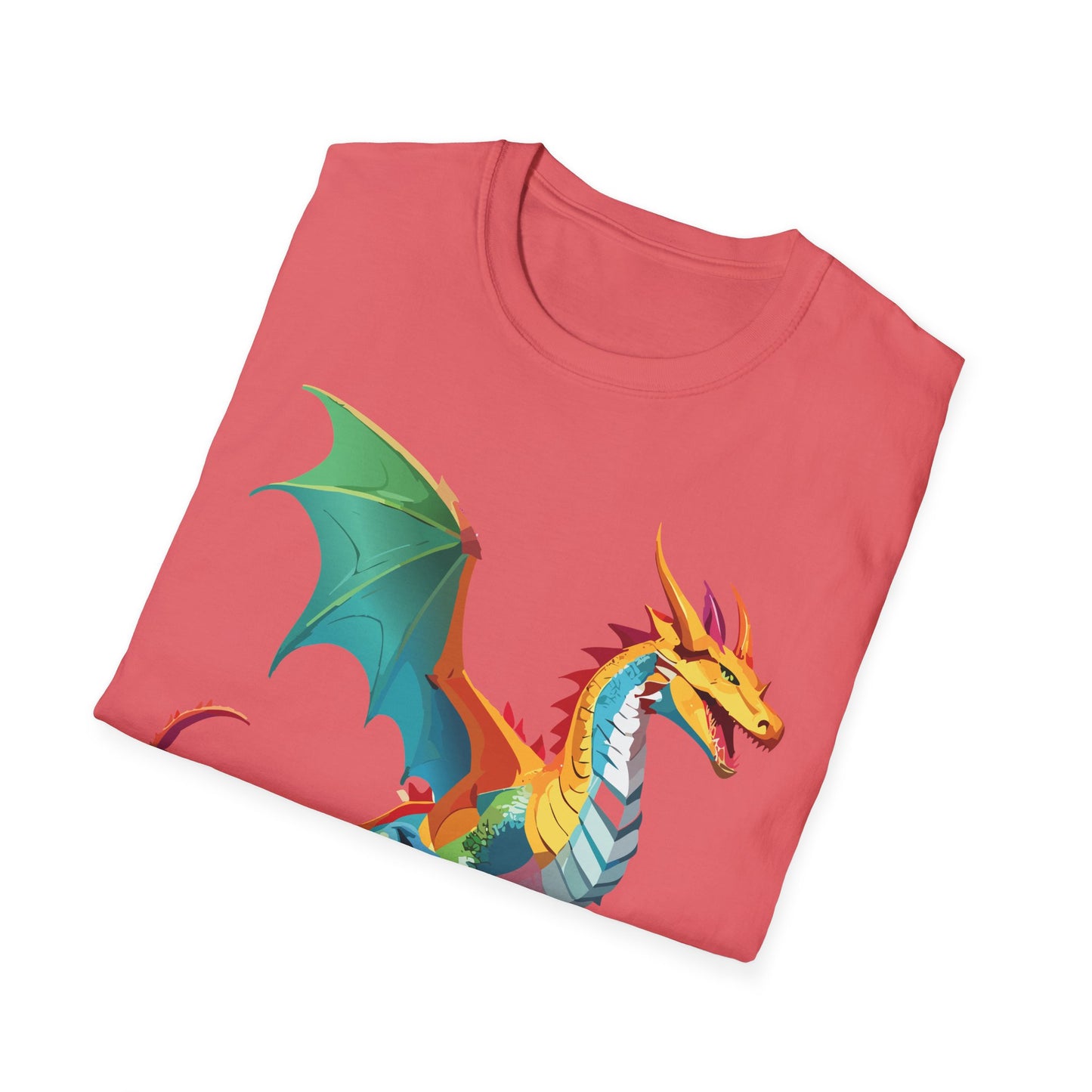 Dragon T Shirt, Dragon Shirt, Shirt with Animals, Animal Shirt