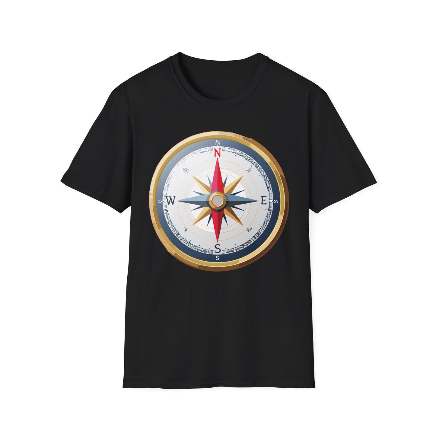 Compass T Shirt, Compass Shirt, Shirt with Compass, Navigator Shirt