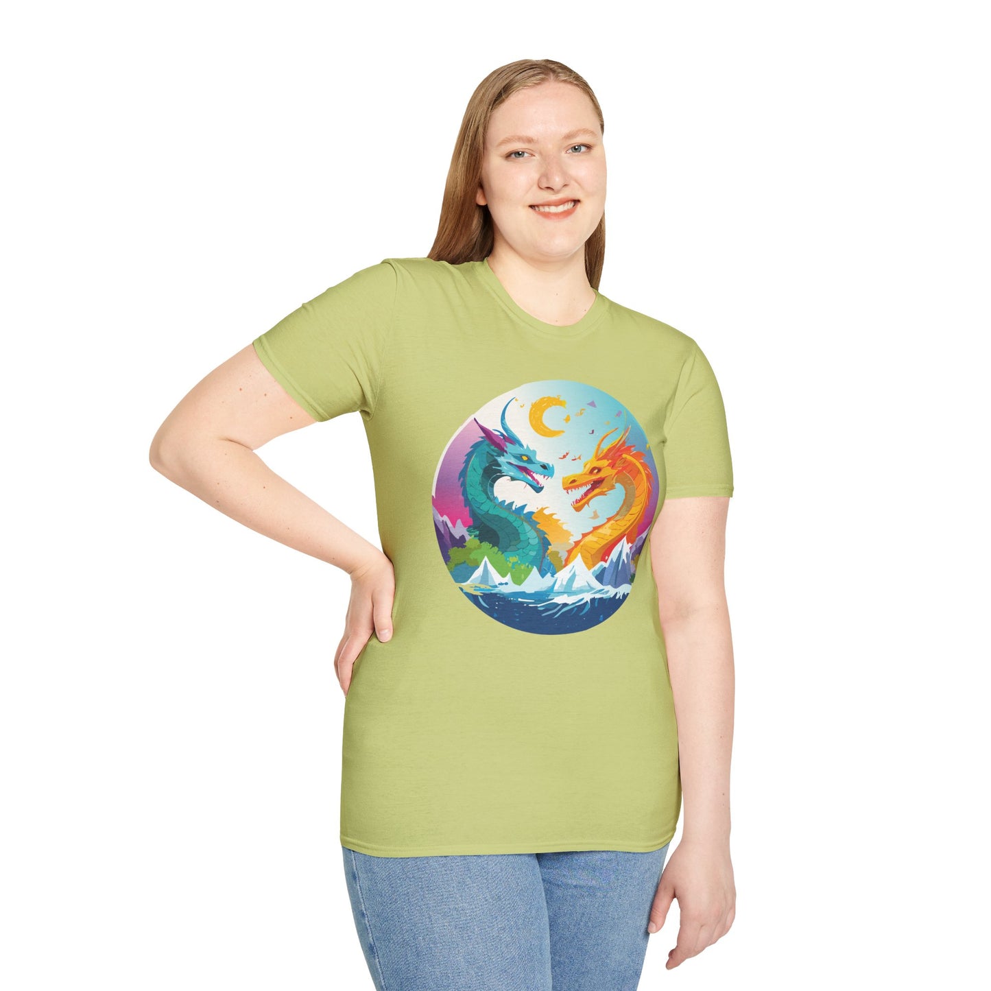 Dragon T Shirt, Dragon Shirt, Shirt with Animals, Animal Shirt