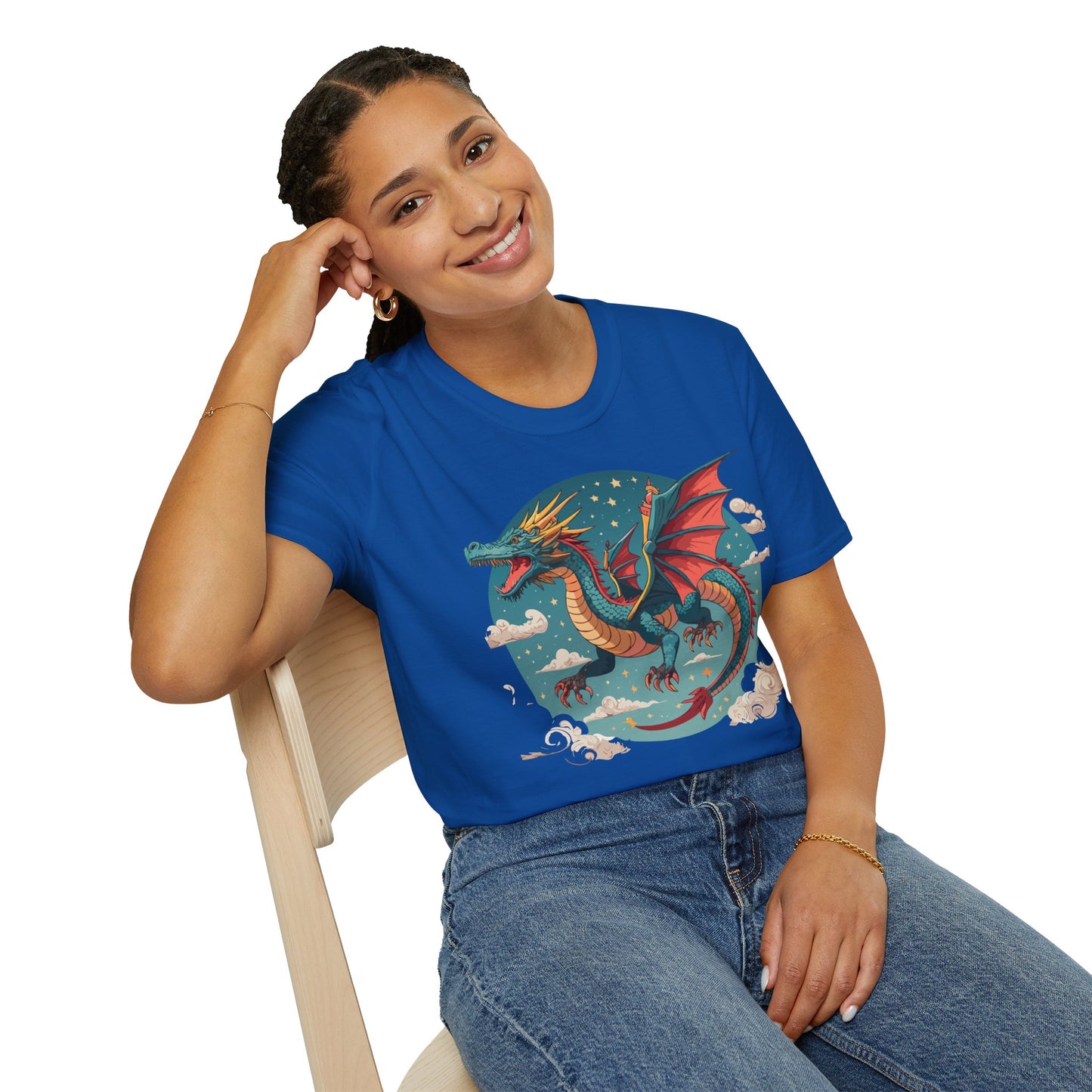 Dragon T Shirt, Dragon Shirt, Shirt with Animals, Animal Shirt