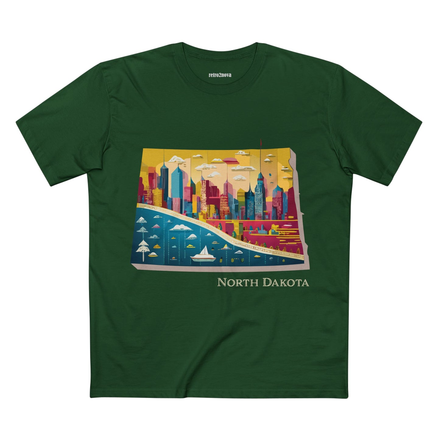 US State Shirts, North Dakota Shirt