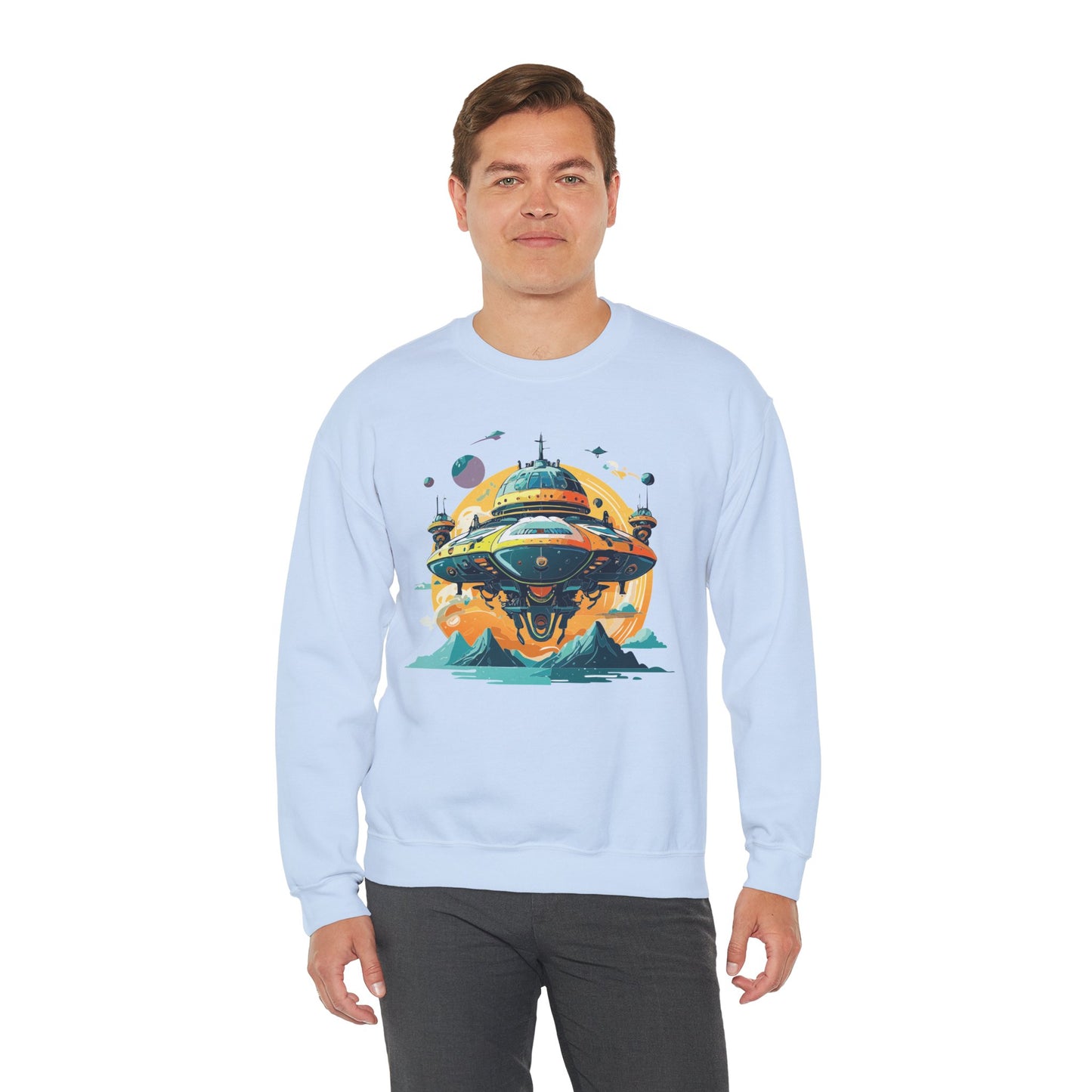 Space Shuttle Sweatshirt, Cosmic Sweatshirt, Astronaut Sweatshirt, Space Cosmic Sweatshirt