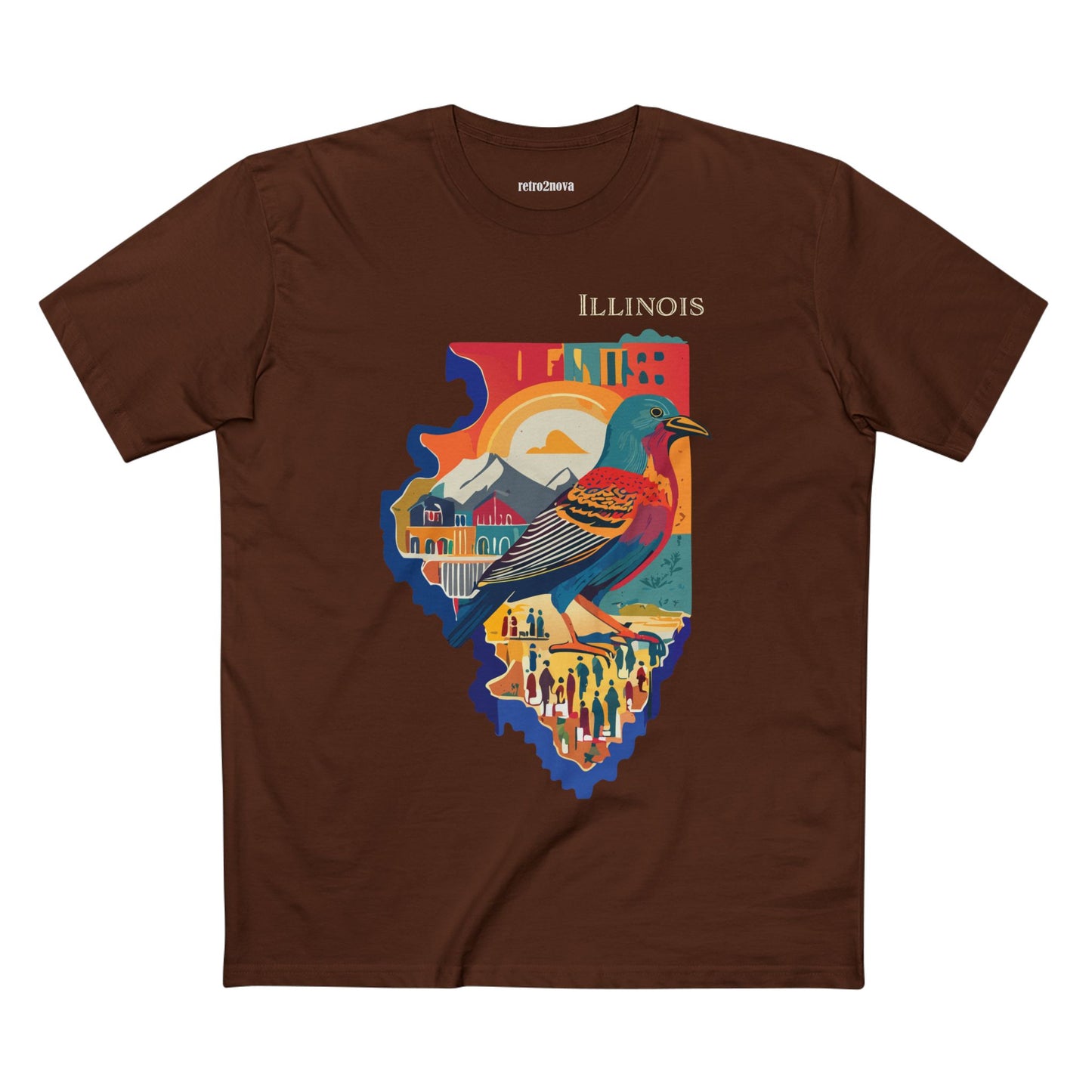 US State Shirts, Illinois Shirt