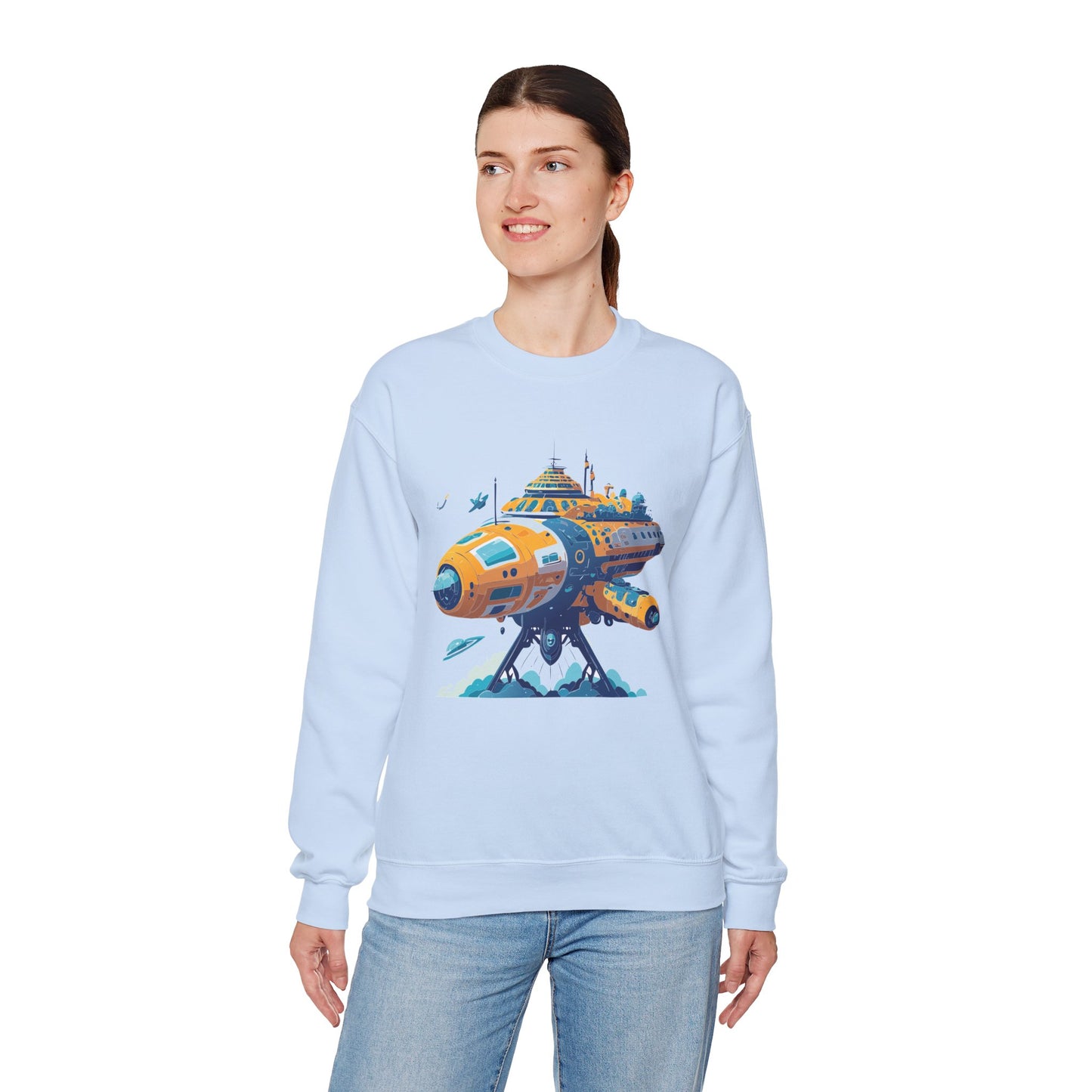 Space Shuttle Sweatshirt, Cosmic Sweatshirt, Astronaut Sweatshirt, Space Cosmic Sweatshirt