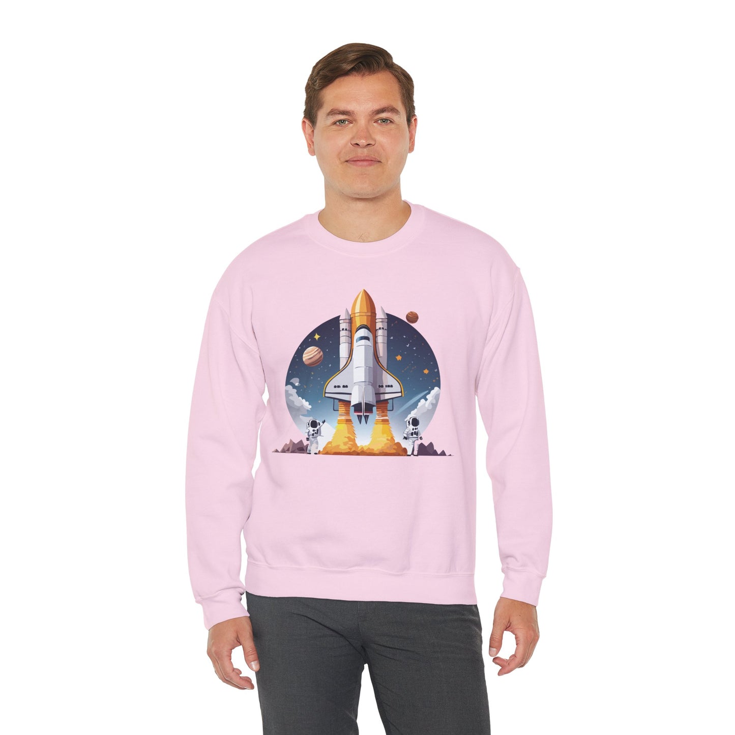 Space Shuttle Sweatshirt, Cosmic Sweatshirt, Astronaut Sweatshirt, Space Cosmic Sweatshirt