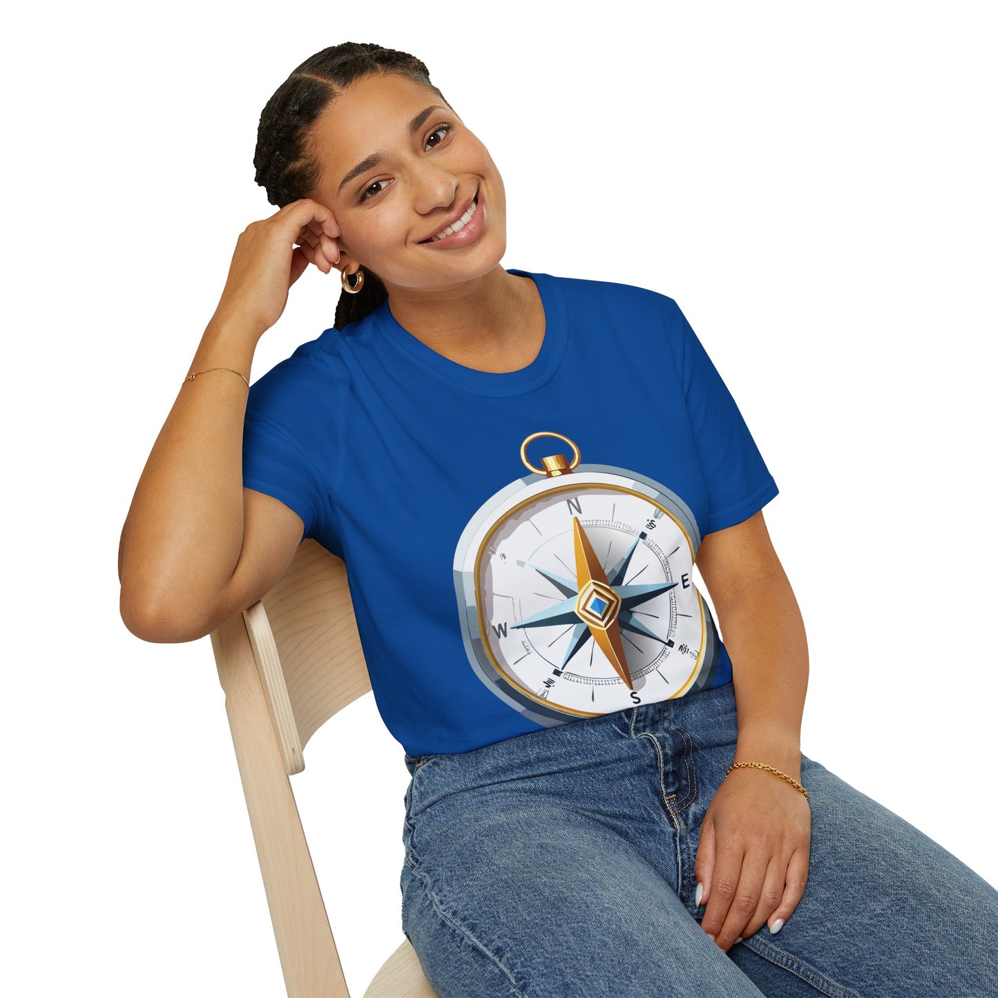 Compass T Shirt, Compass Shirt, Shirt with Compass, Navigator Shirt
