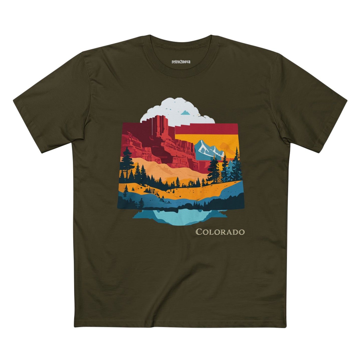 US State Shirts, Colorado Shirt