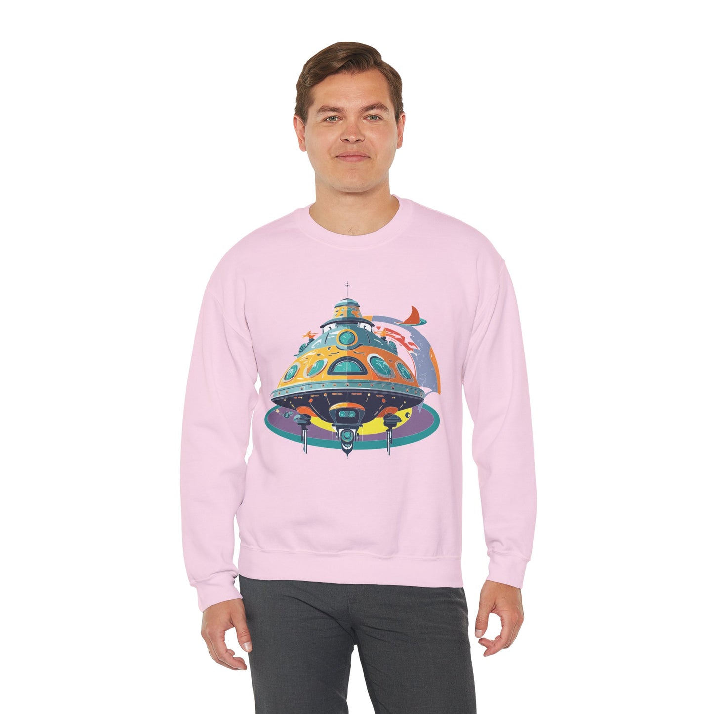 Space Shuttle Sweatshirt, Cosmic Sweatshirt, Astronaut Sweatshirt, Space Cosmic Sweatshirt