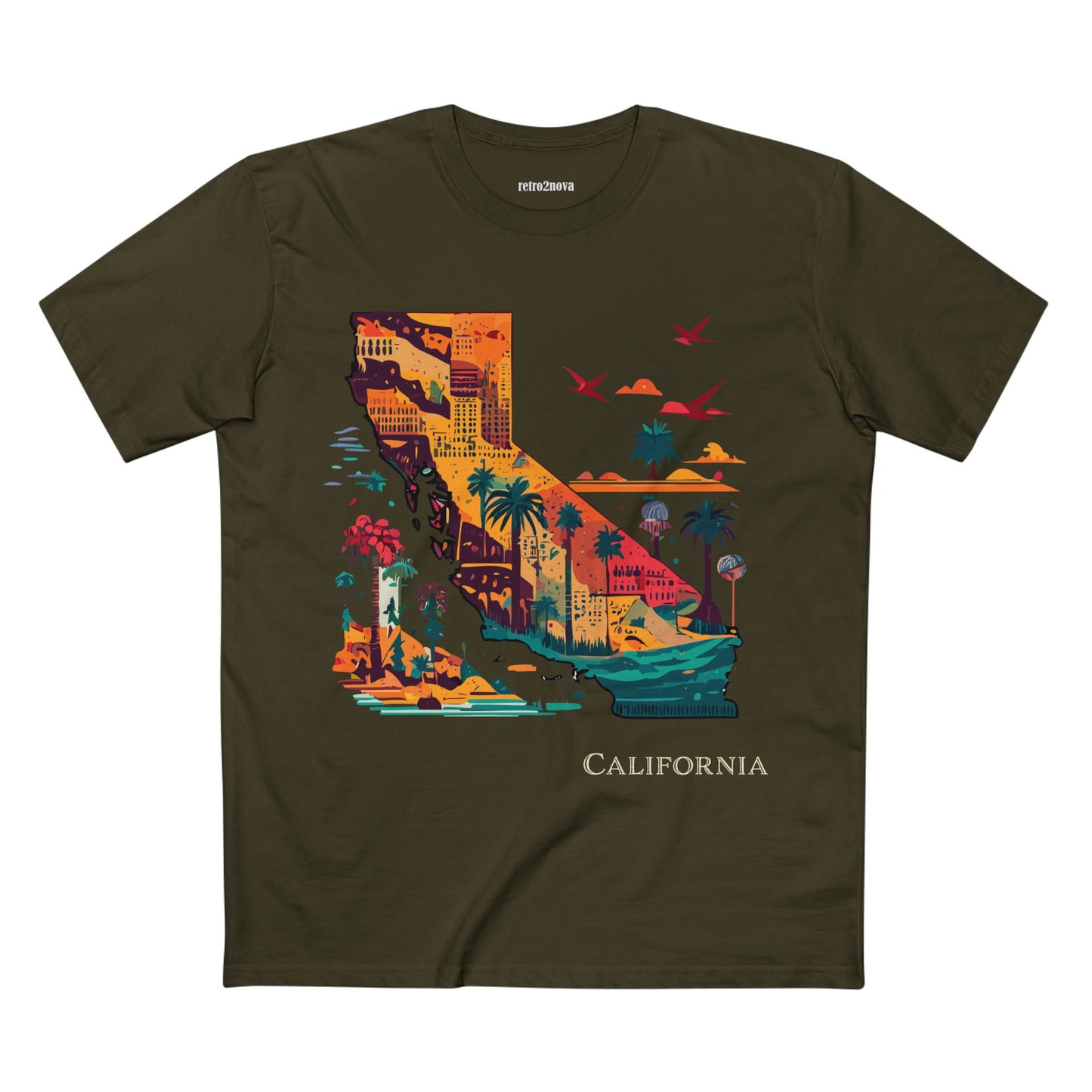US State Shirts, California Shirt