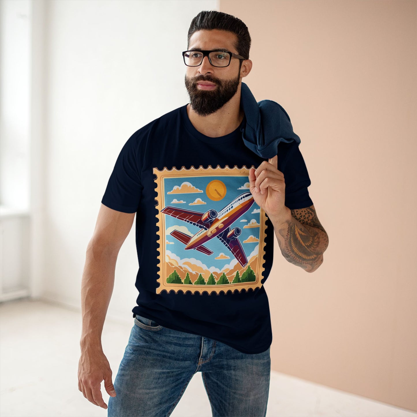 Stamp Shirt, Postage Stamp Shirt
