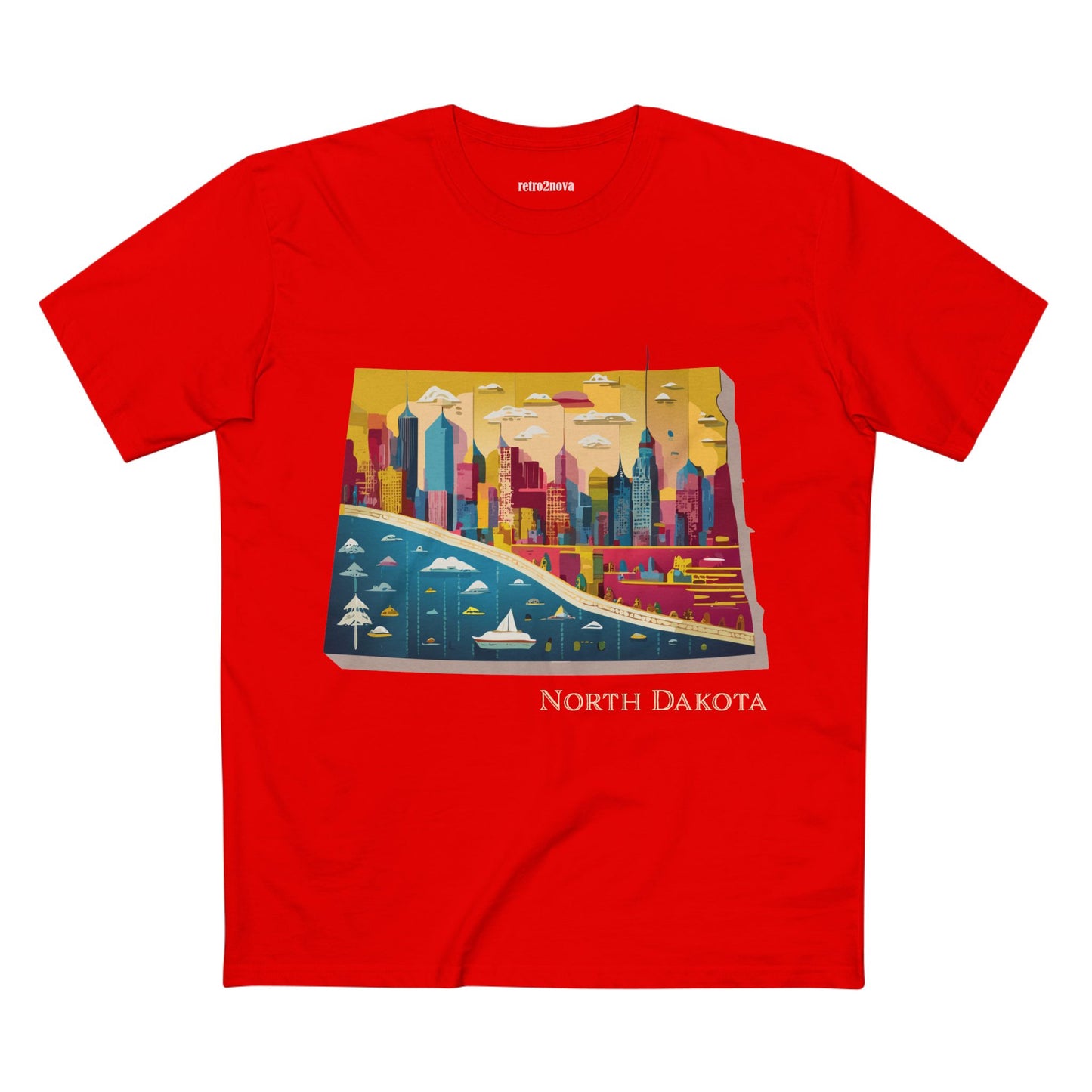 US State Shirts, North Dakota Shirt