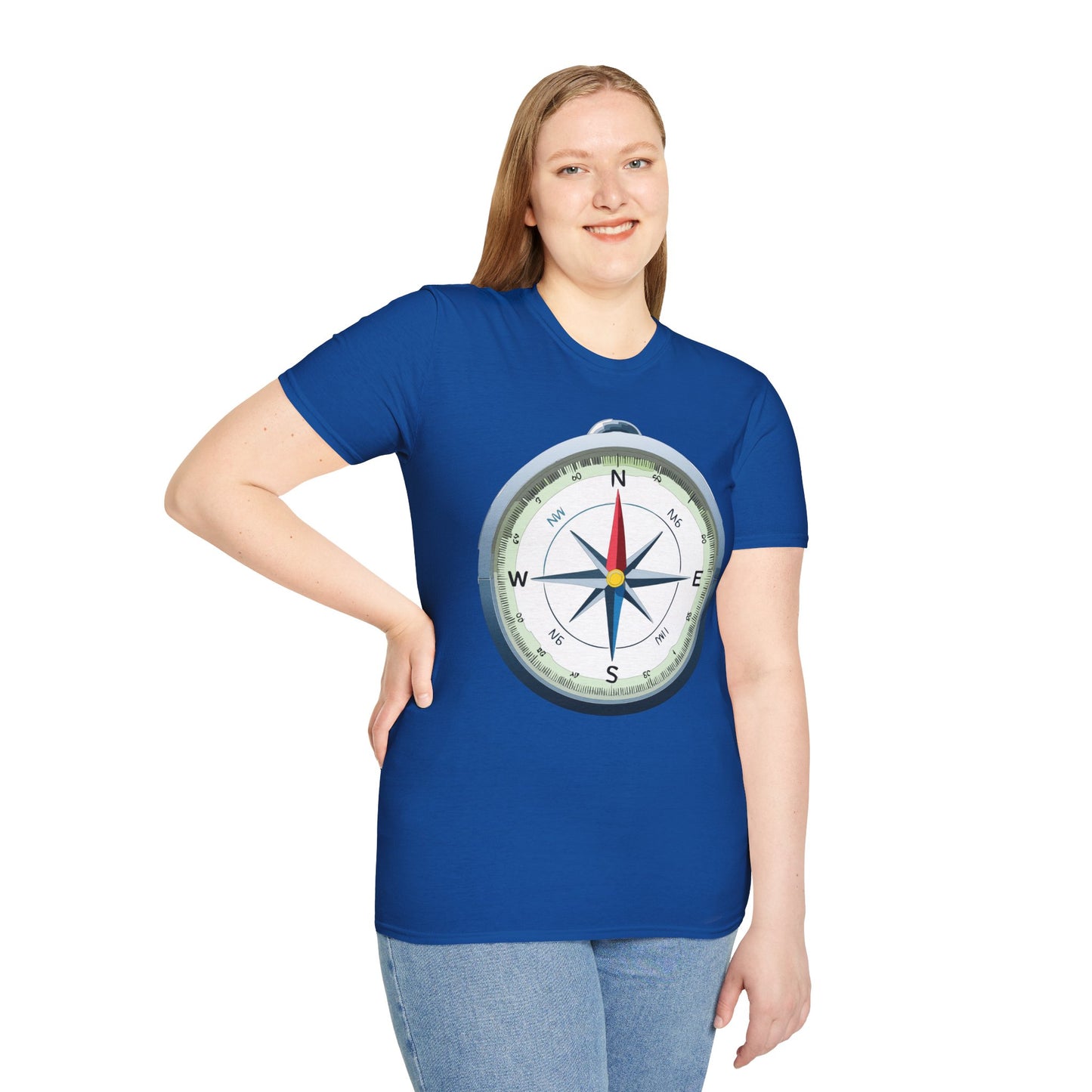 Compass T Shirt, Compass Shirt, Shirt with Compass, Navigator Shirt