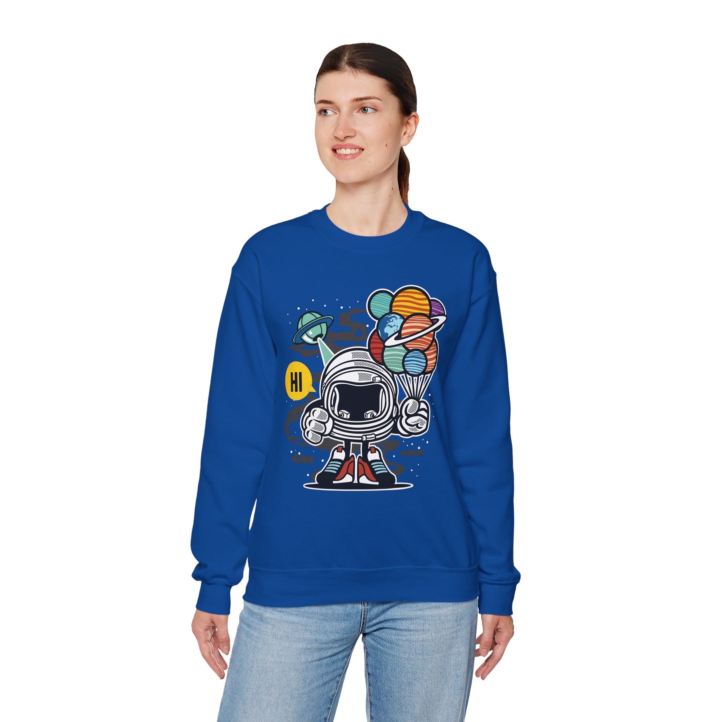 Space Shuttle Sweatshirt, Cosmic Sweatshirt, Astronaut Sweatshirt, Space Cosmic Sweatshirt