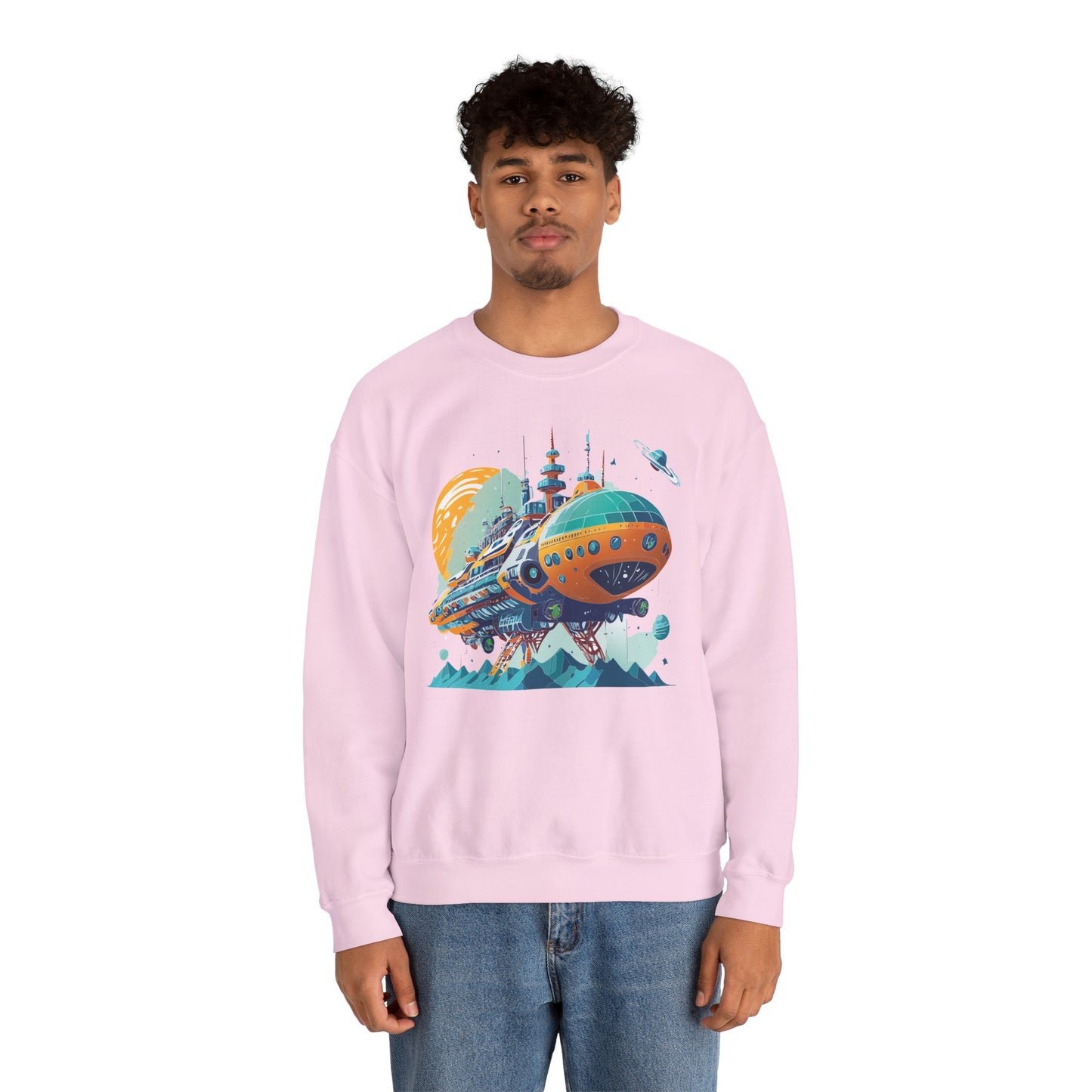 Space Shuttle Sweatshirt, Cosmic Sweatshirt, Astronaut Sweatshirt, Space Cosmic Sweatshirt