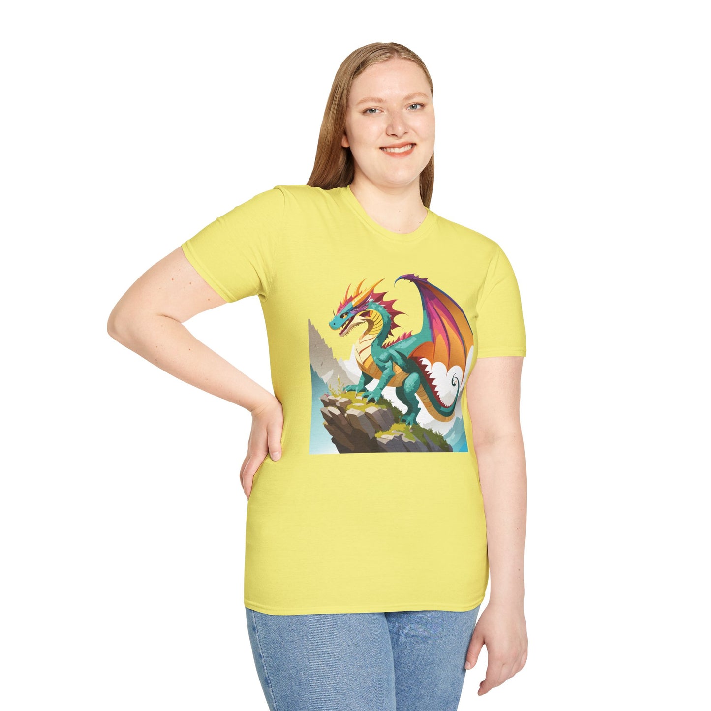 Dragon T Shirt, Dragon Shirt, Shirt with Animals, Animal Shirt