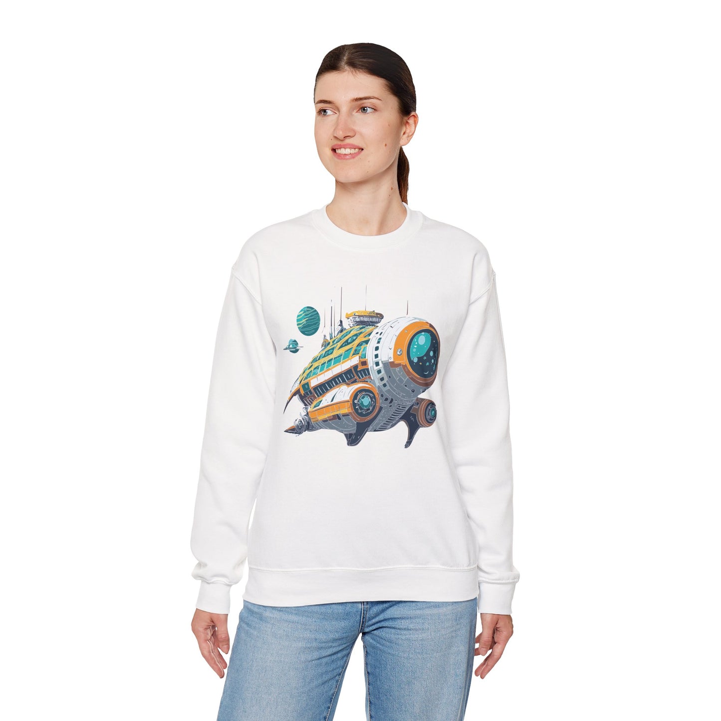 Space Shuttle Sweatshirt, Cosmic Sweatshirt, Astronaut Sweatshirt, Space Cosmic Sweatshirt