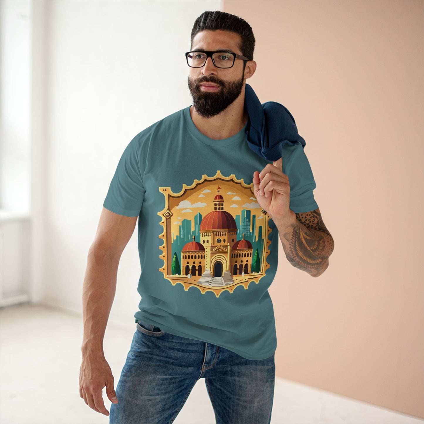 Stamp Shirt, Postage Stamp Shirt