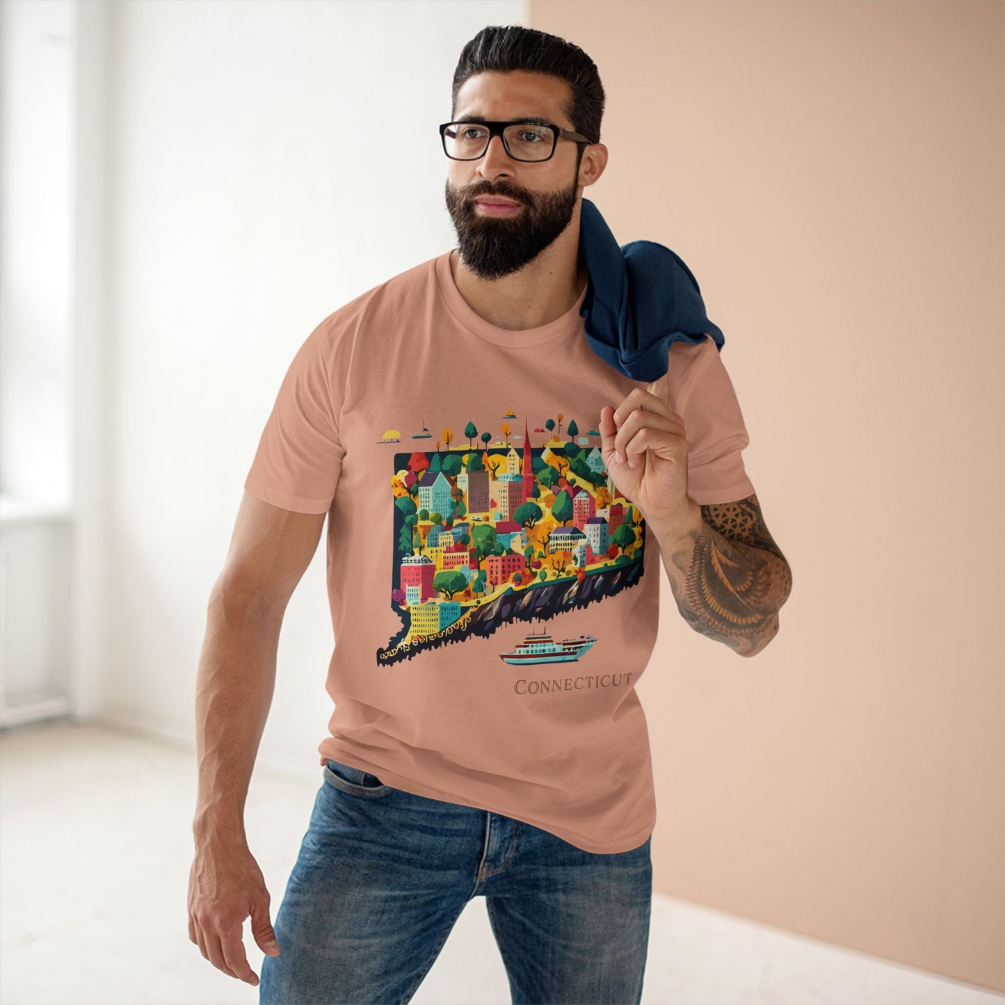 US State Shirts, Connecticut Shirt
