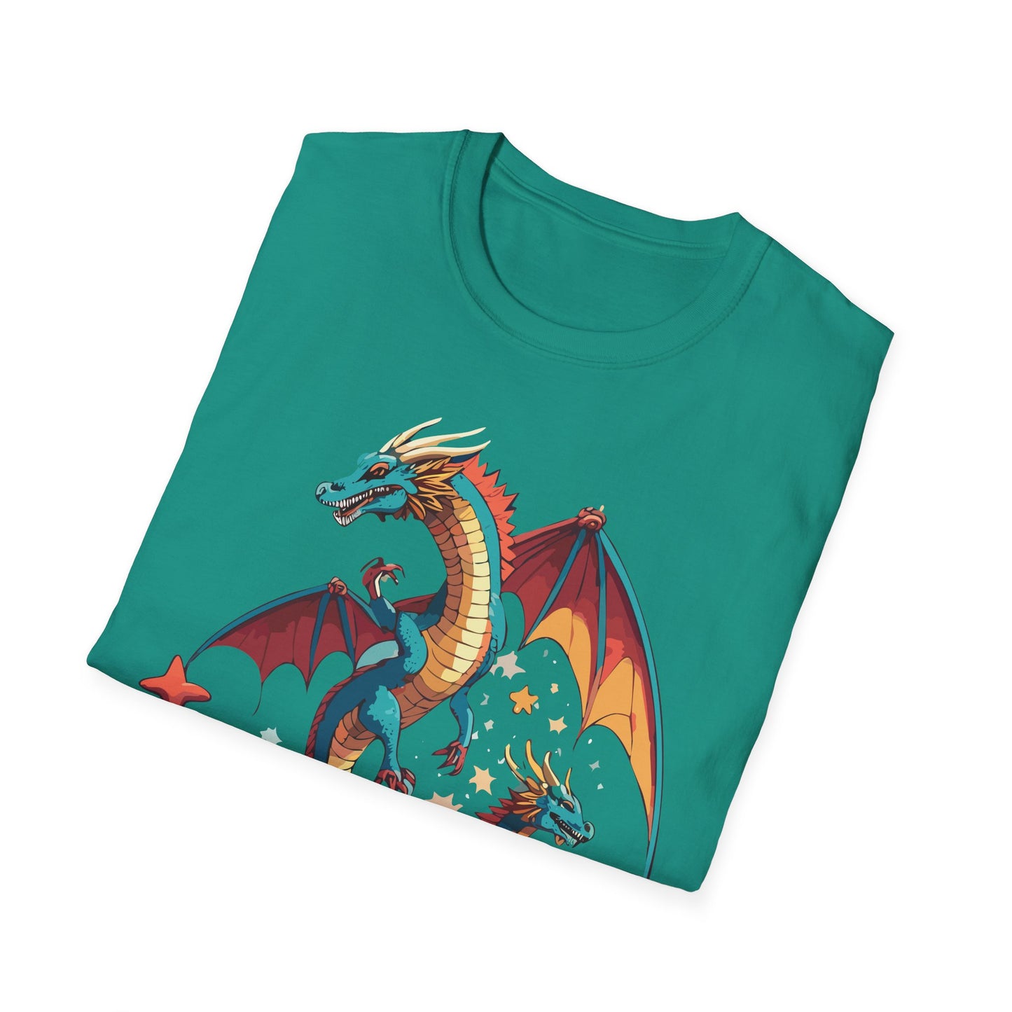 Dragon T Shirt, Dragon Shirt, Shirt with Animals, Animal Shirt