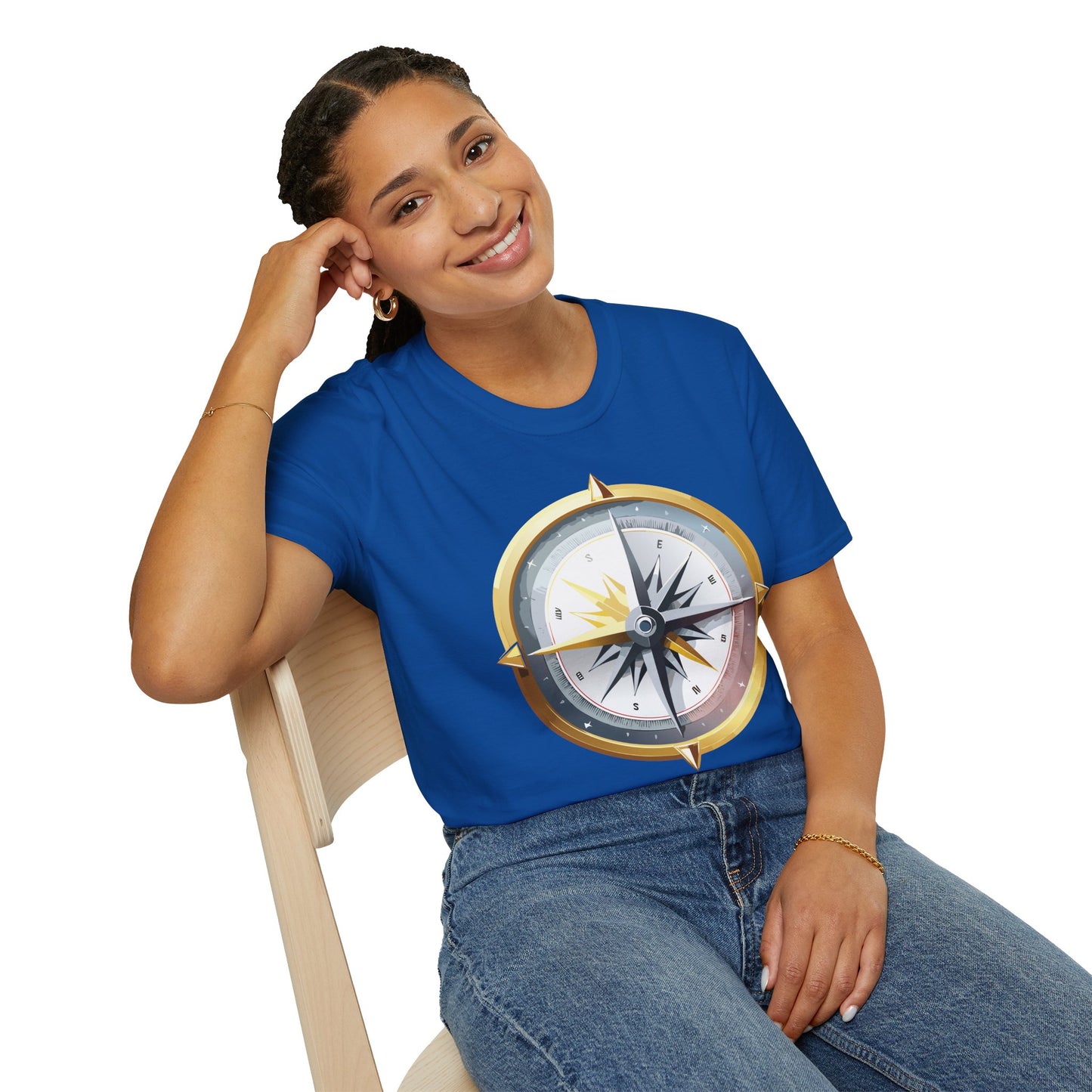 Compass T Shirt, Compass Shirt, Shirt with Compass, Navigator Shirt