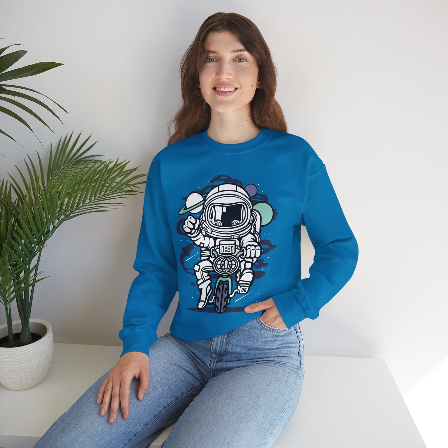 Space Shuttle Sweatshirt, Cosmic Sweatshirt, Astronaut Sweatshirt, Space Cosmic Sweatshirt