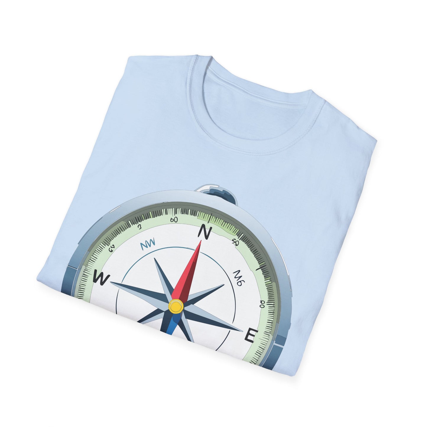 Compass T Shirt, Compass Shirt, Shirt with Compass, Navigator Shirt