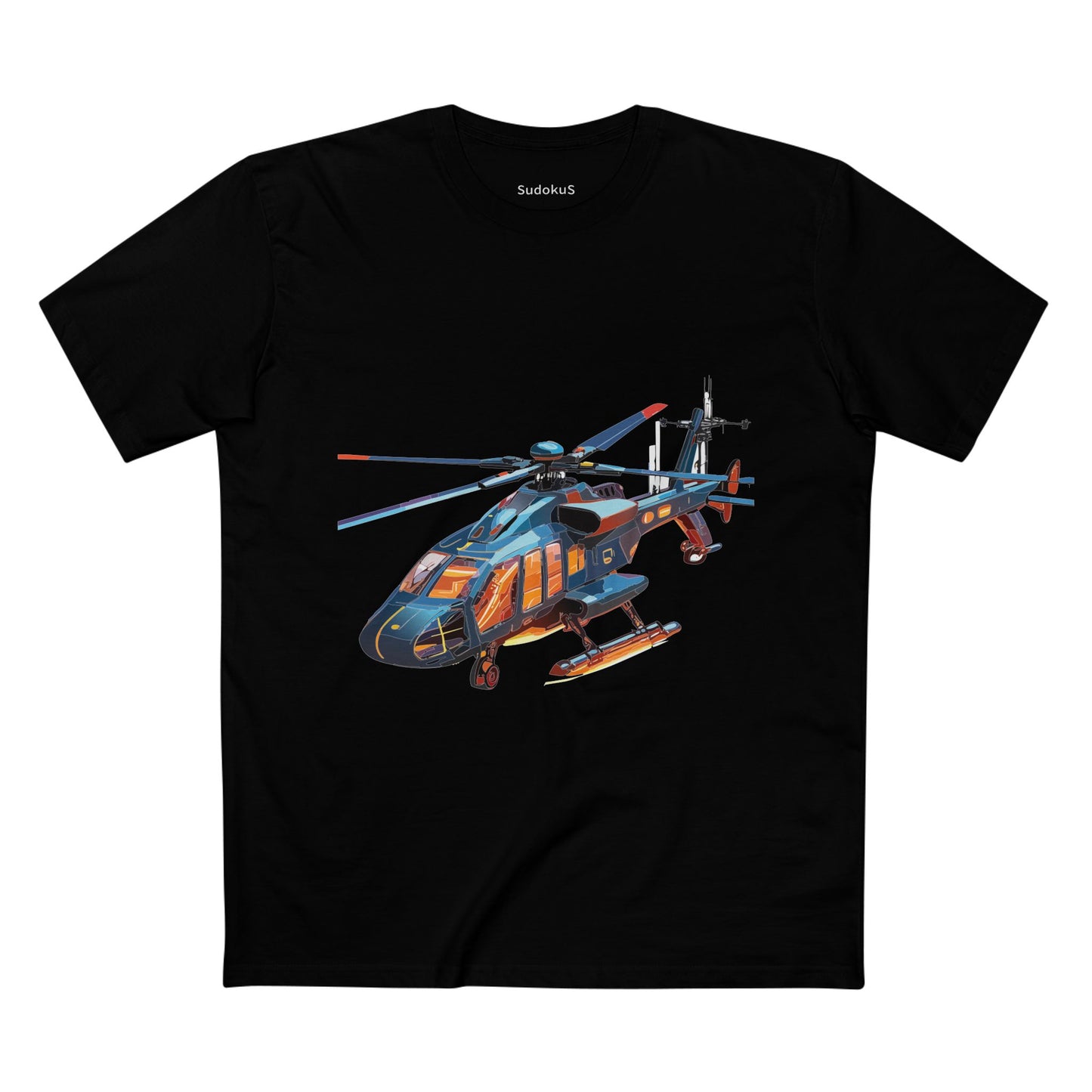 Helicopter Shirt, Chopper Shirt - SudokuS