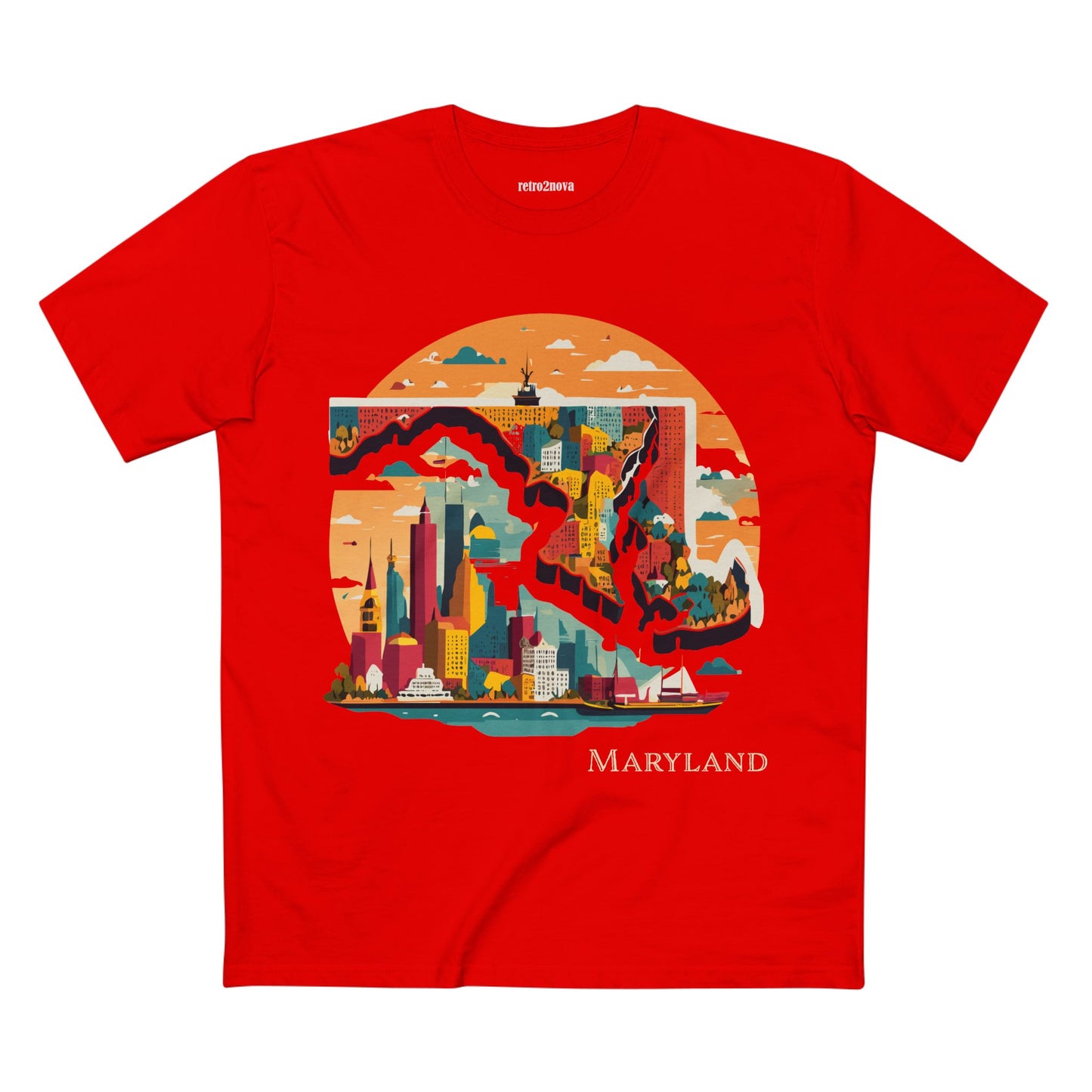 US State Shirts, Maryland Shirt