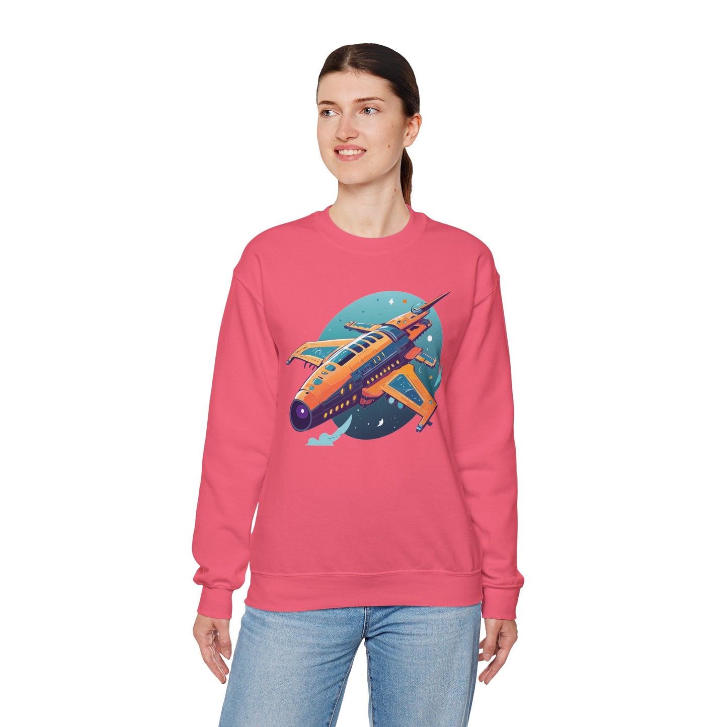 Space Shuttle Sweatshirt, Cosmic Sweatshirt, Astronaut Sweatshirt, Space Cosmic Sweatshirt