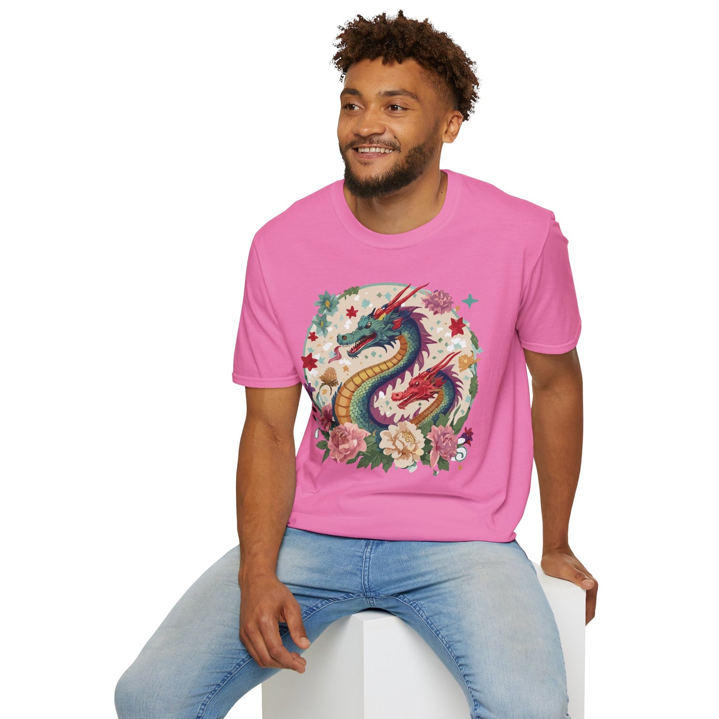 Dragon T Shirt, Dragon Shirt, Shirt with Animals, Animal Shirt