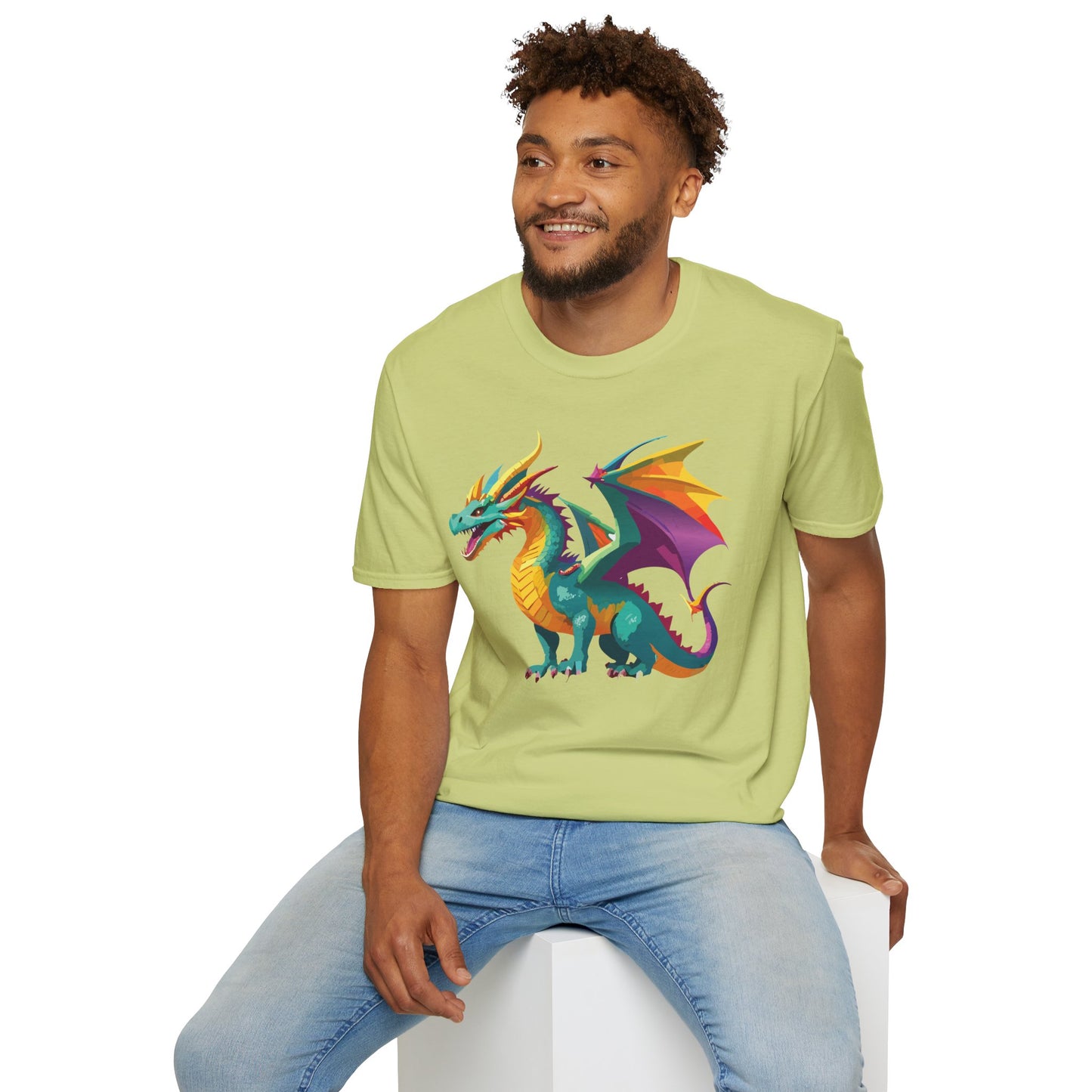 Dragon T Shirt, Dragon Shirt, Shirt with Animals, Animal Shirt