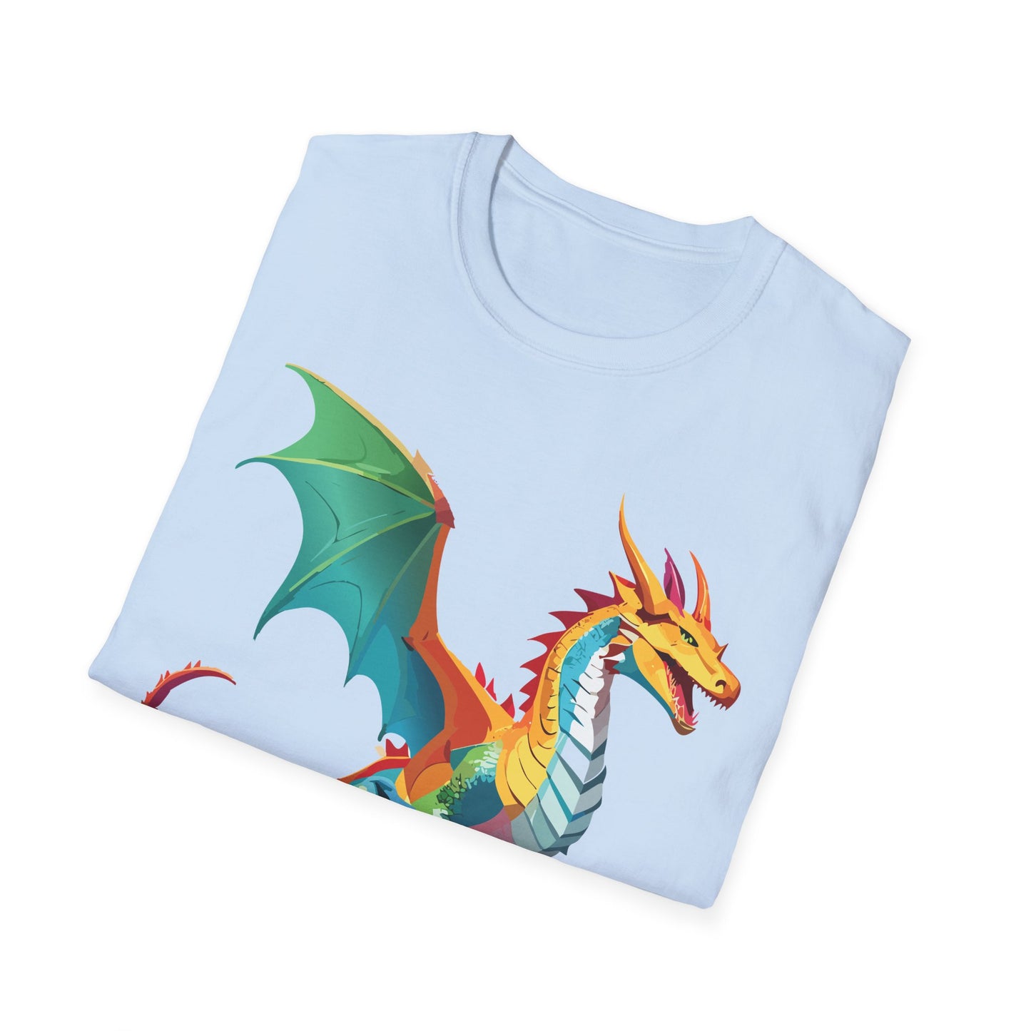 Dragon T Shirt, Dragon Shirt, Shirt with Animals, Animal Shirt