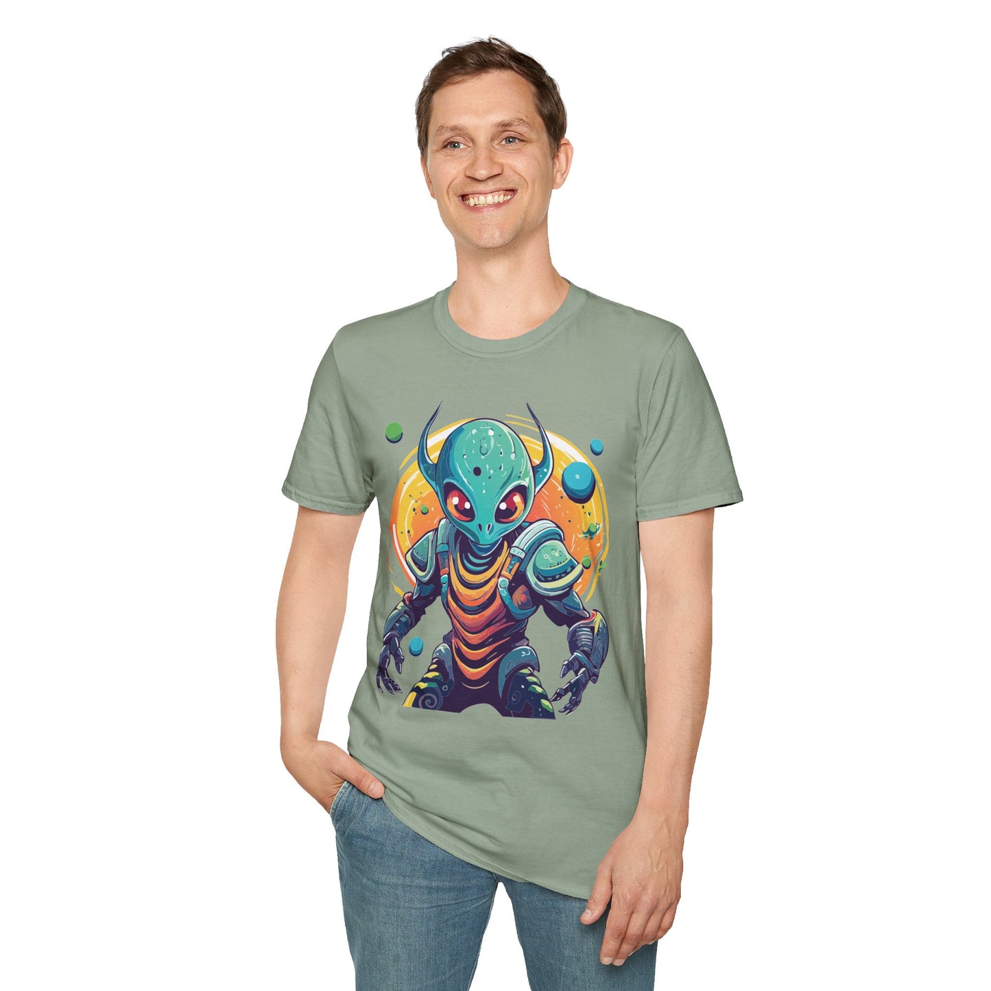 Alien T Shirt, Cosmos Shirt, Shirt with Aliens, Cosmo Shirts