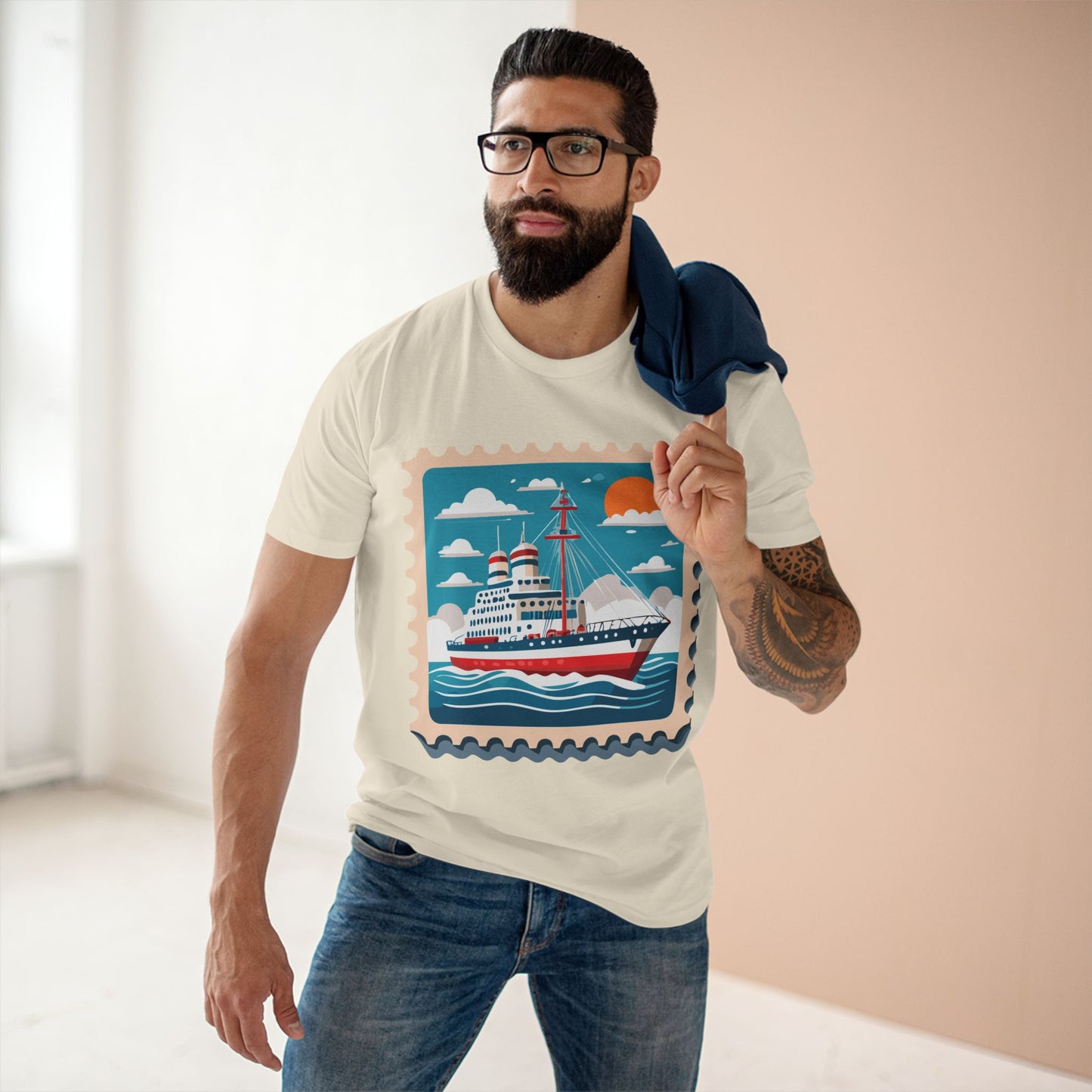 Stamp Shirt, Postage Stamp Shirt
