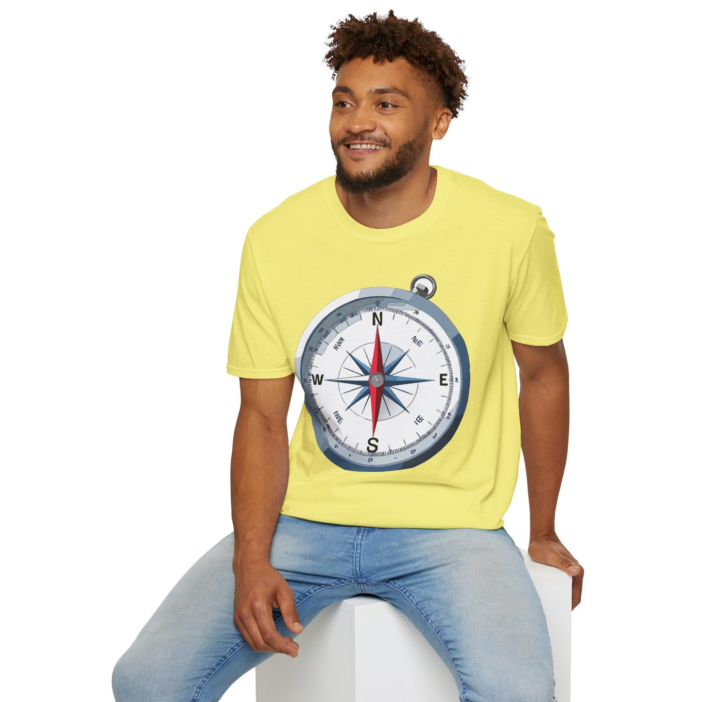 Compass T Shirt, Compass Shirt, Shirt with Compass, Navigator Shirt