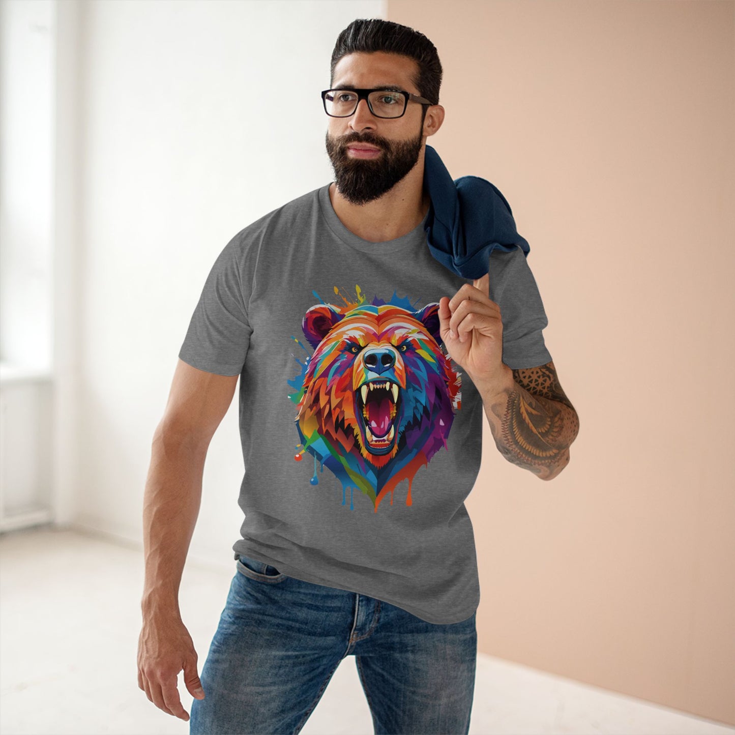 Animal Shirt, Bear Shirt - SudokuS