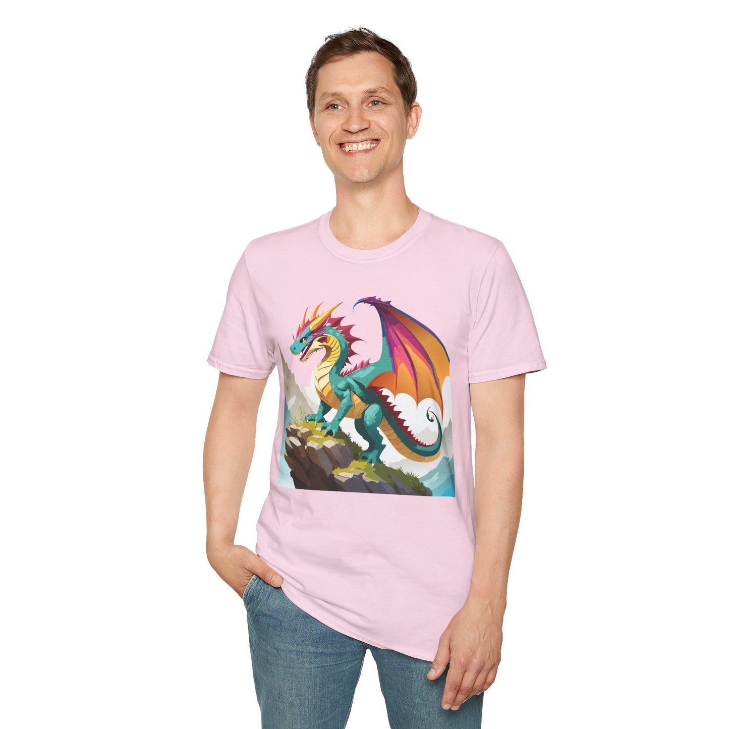 Dragon T Shirt, Dragon Shirt, Shirt with Animals, Animal Shirt