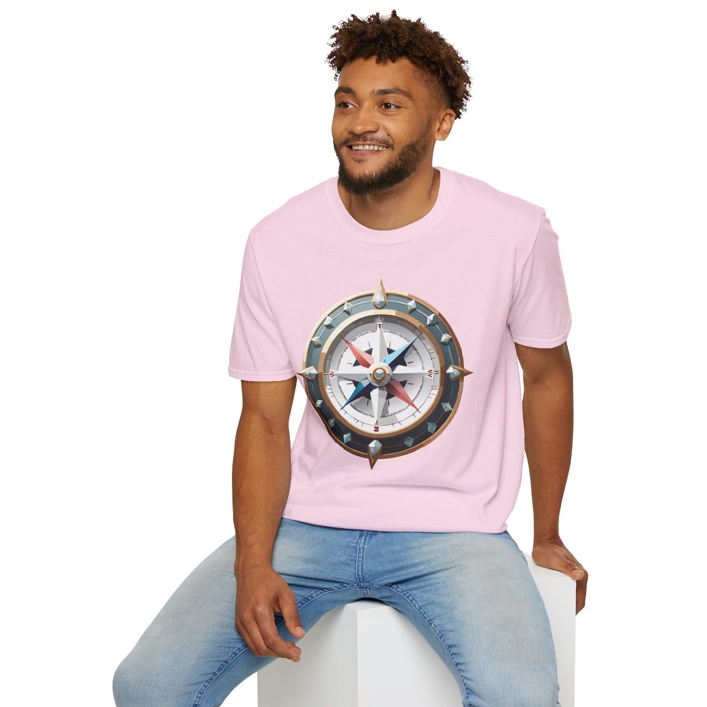 Compass T Shirt, Compass Shirt, Shirt with Compass, Navigator Shirt