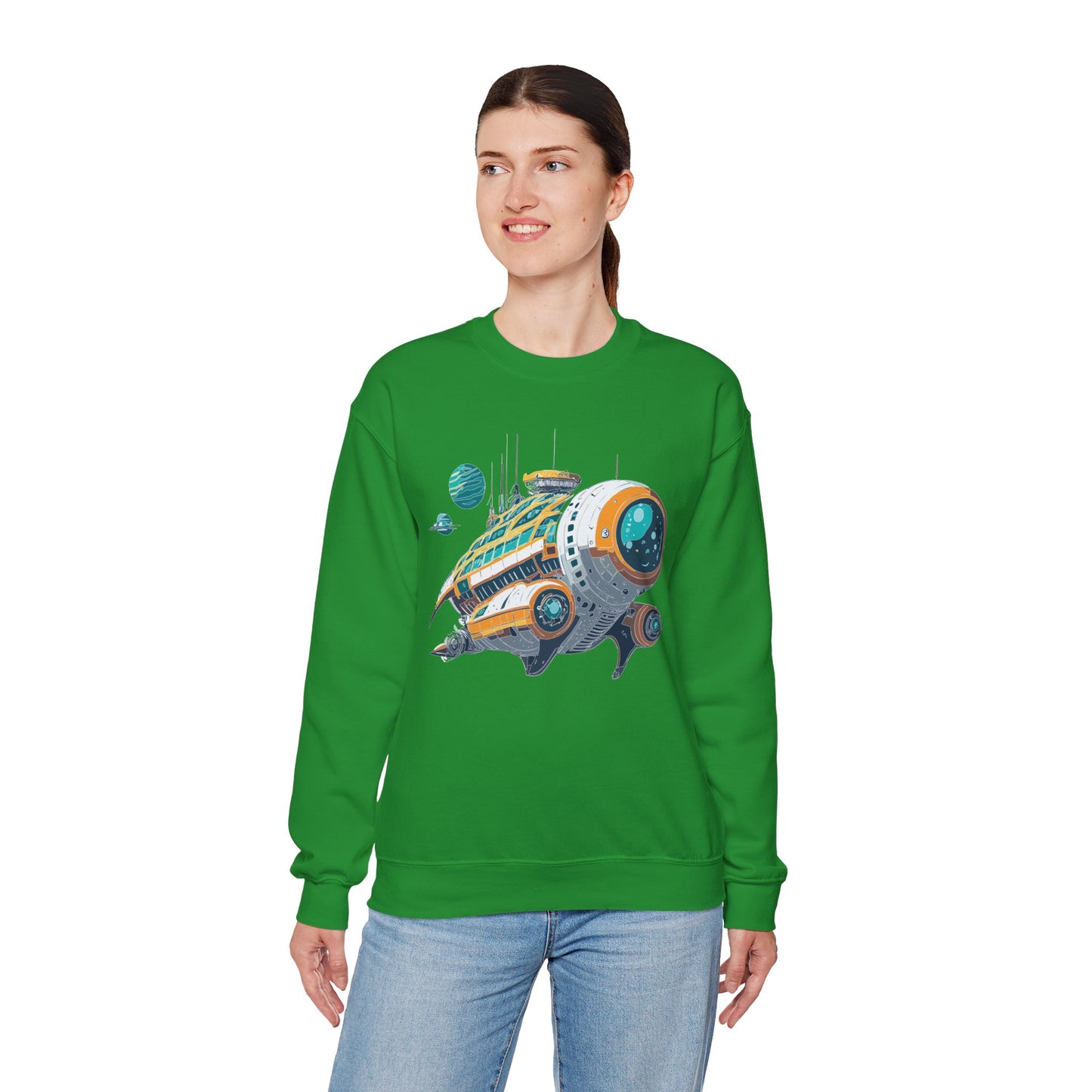 Space Shuttle Sweatshirt, Cosmic Sweatshirt, Astronaut Sweatshirt, Space Cosmic Sweatshirt