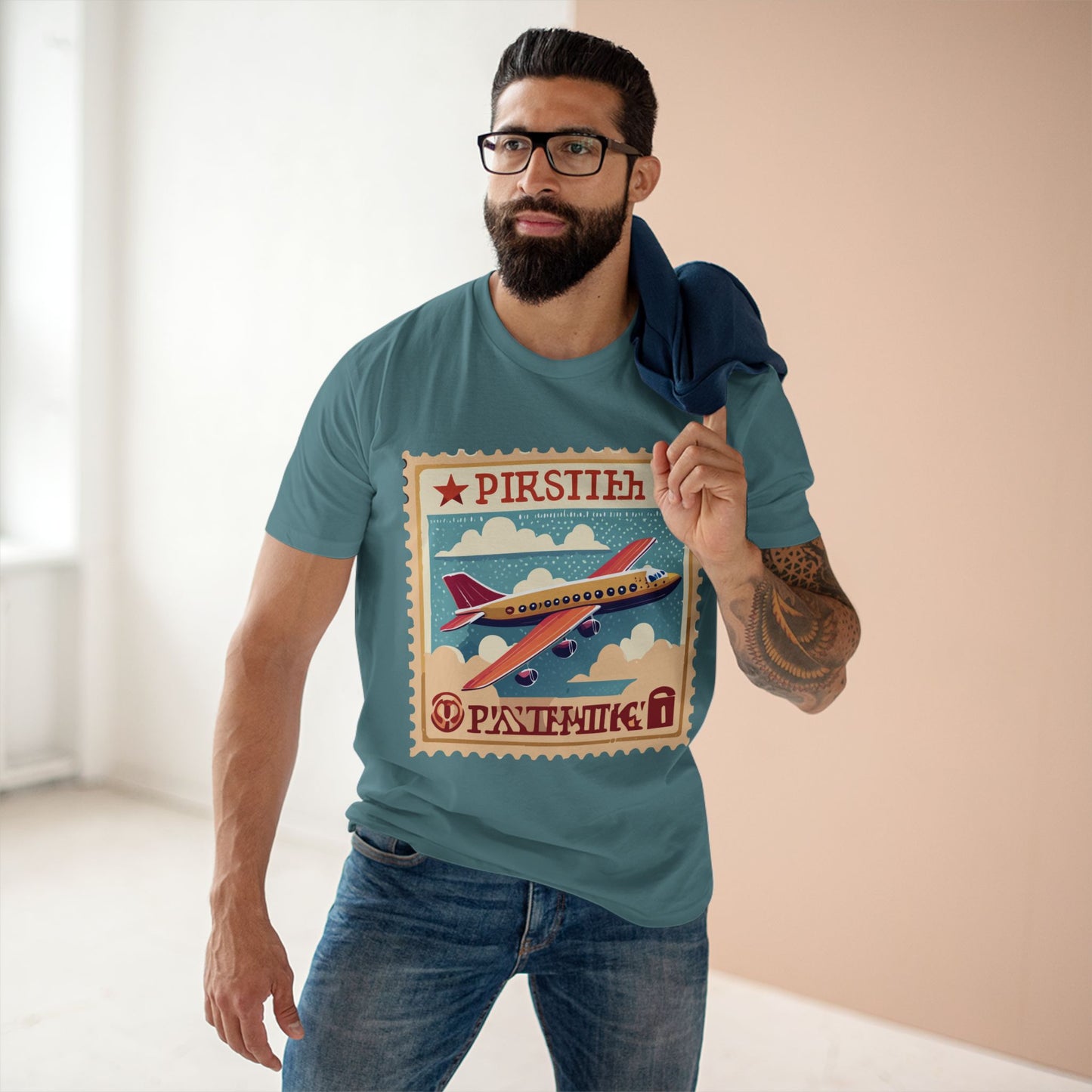 Stamp Shirt, Postage Stamp Shirt