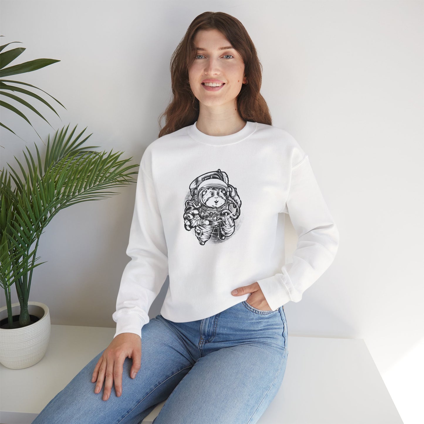 Space Shuttle Sweatshirt, Cosmic Sweatshirt, Astronaut Sweatshirt, Space Cosmic Sweatshirt