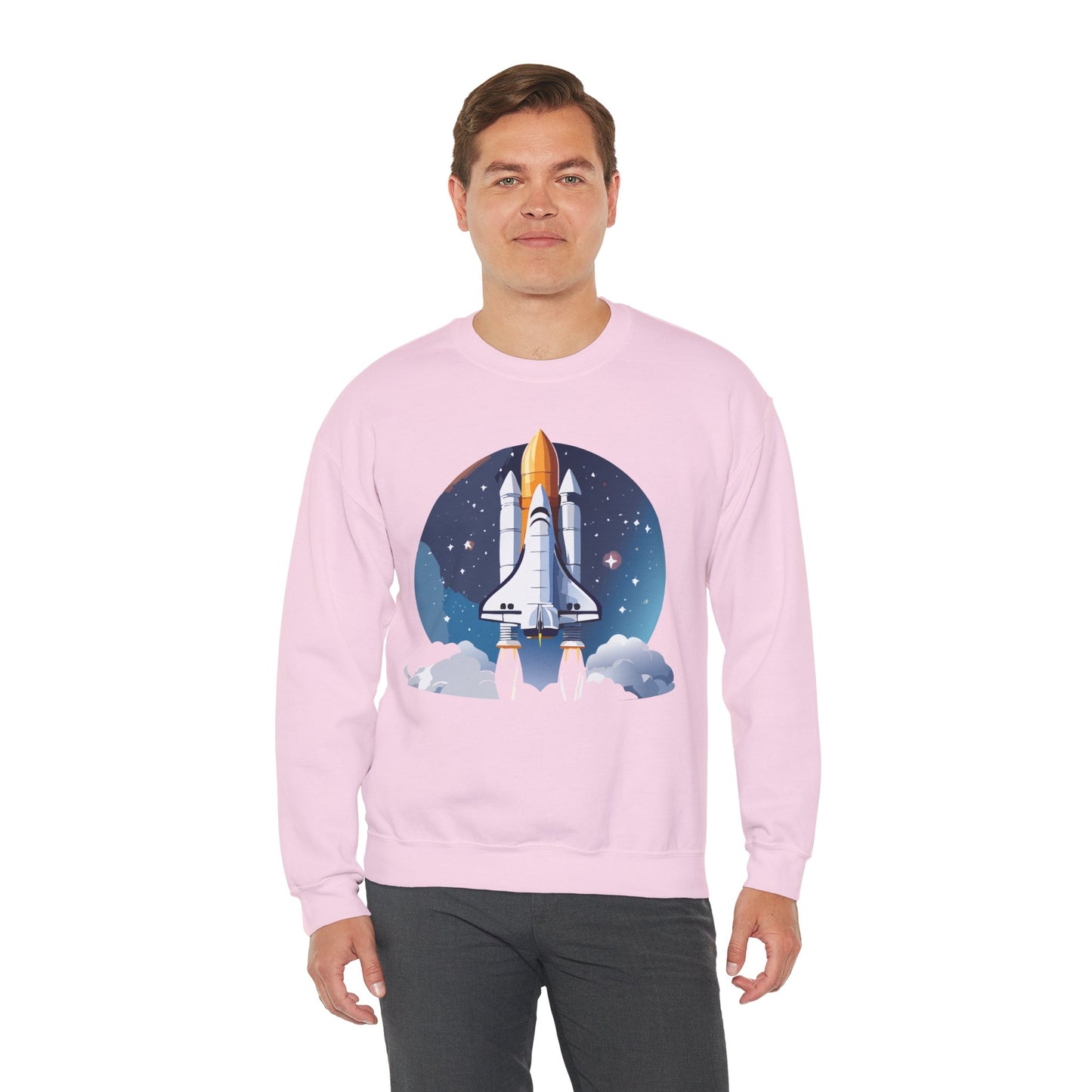 Space Shuttle Sweatshirt, Cosmic Sweatshirt, Astronaut Sweatshirt, Space Cosmic Sweatshirt