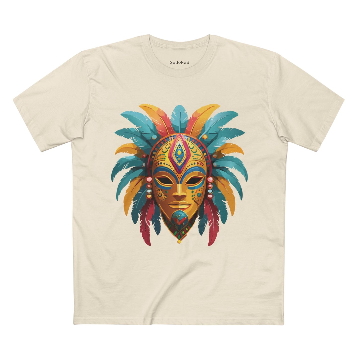 Mask Shirt, Shirt with Face - SudokuS